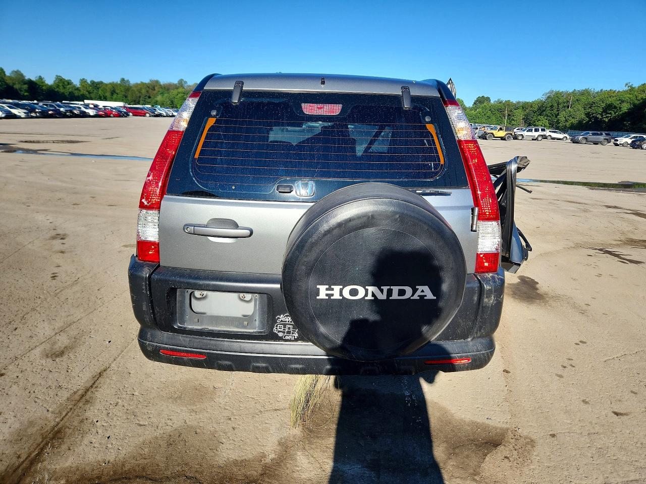 2005 Honda Cr-v Lx Silver vin: SHSRD68565U308323
