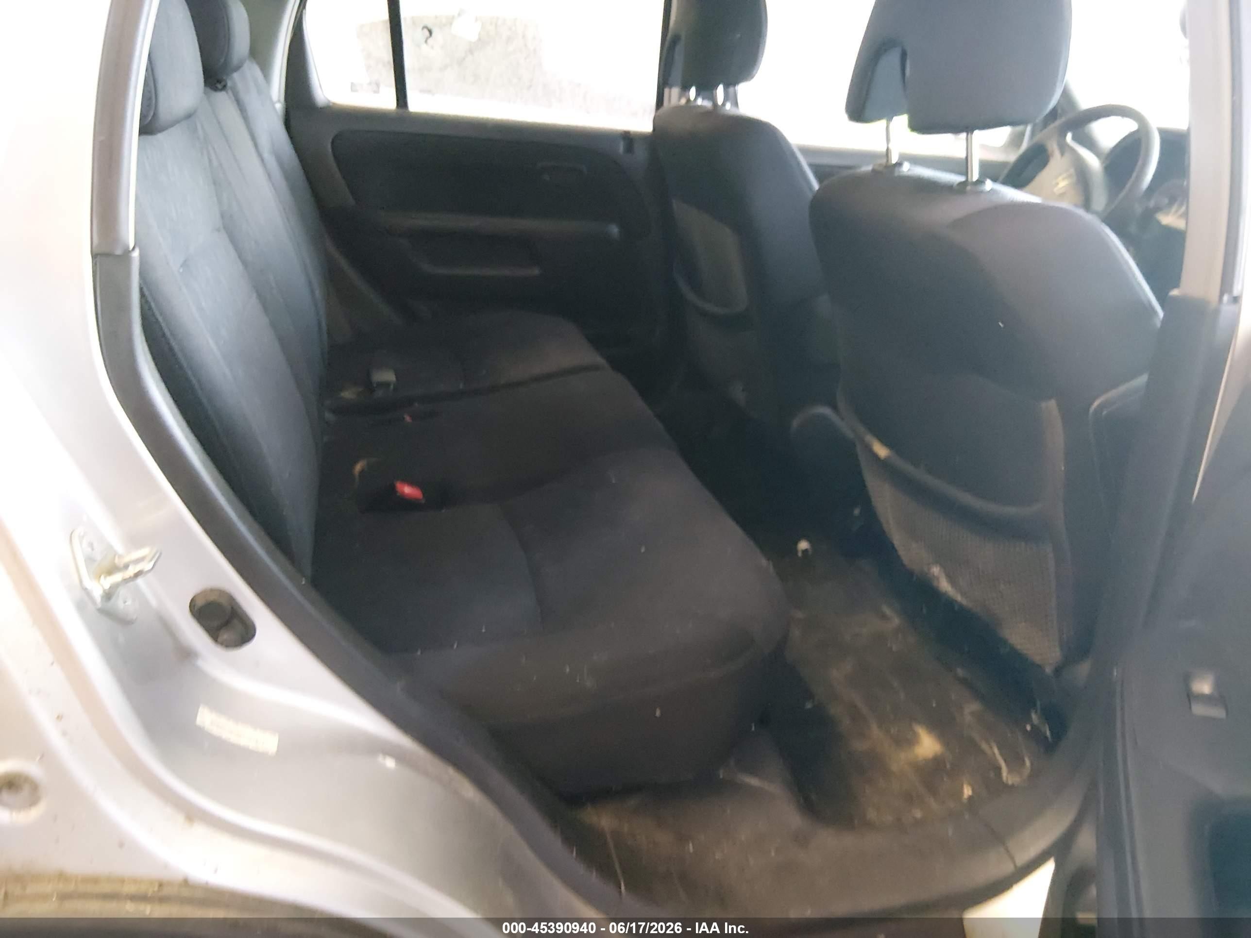 2006 Honda Cr-v Lx Silver vin: SHSRD68566U407077