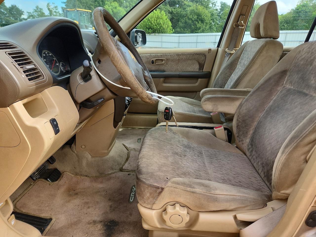 2005 Honda Cr-v Lx Золотой vin: SHSRD68575U309206