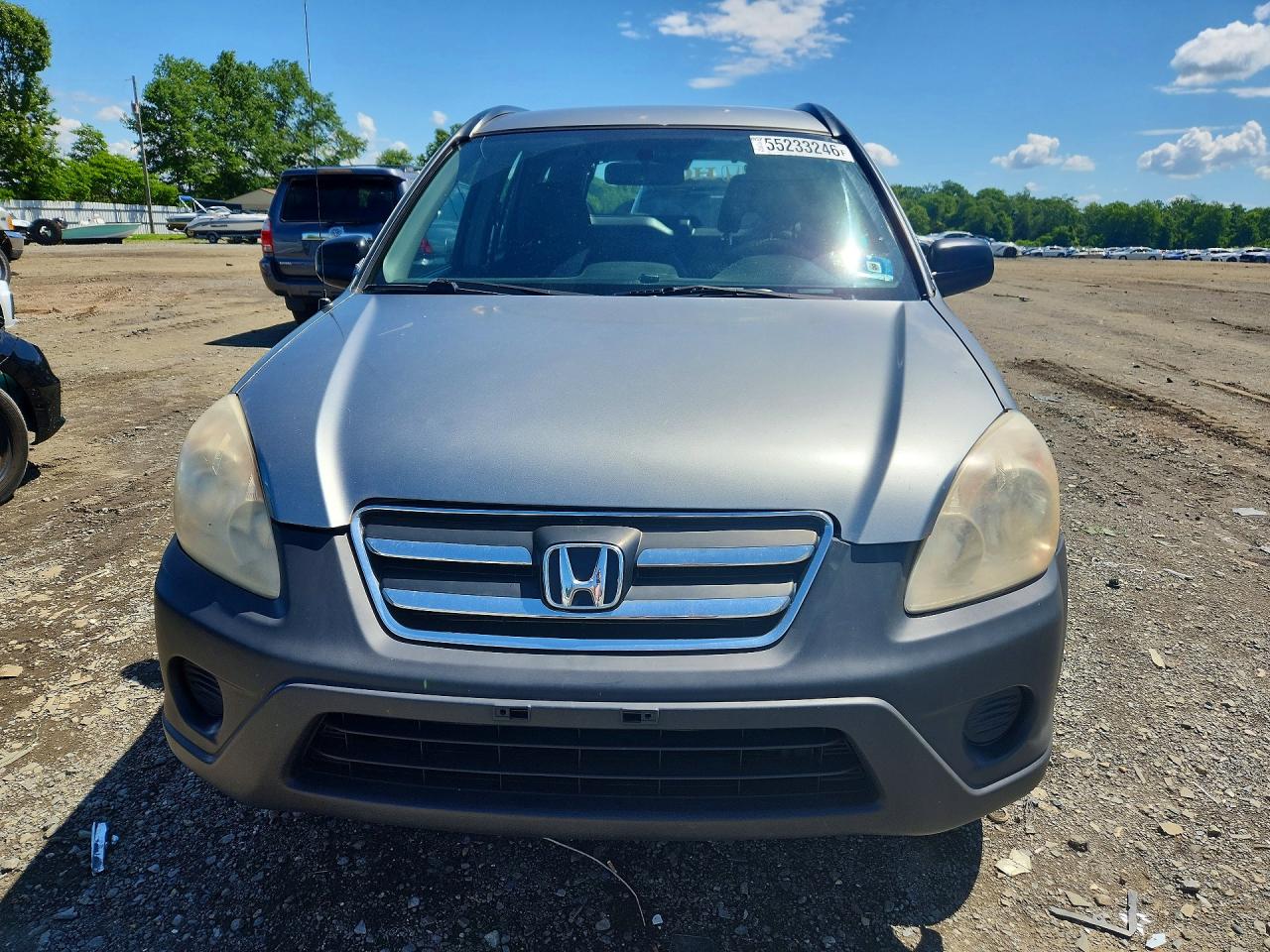 2006 Honda Cr-v Lx Серый vin: SHSRD68576U409730