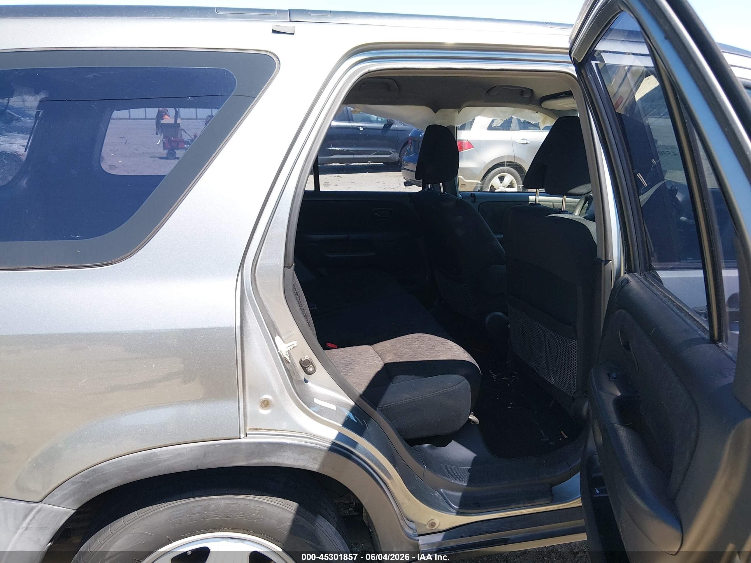 2005 Honda Cr-v Lx Silver vin: SHSRD68595U308929