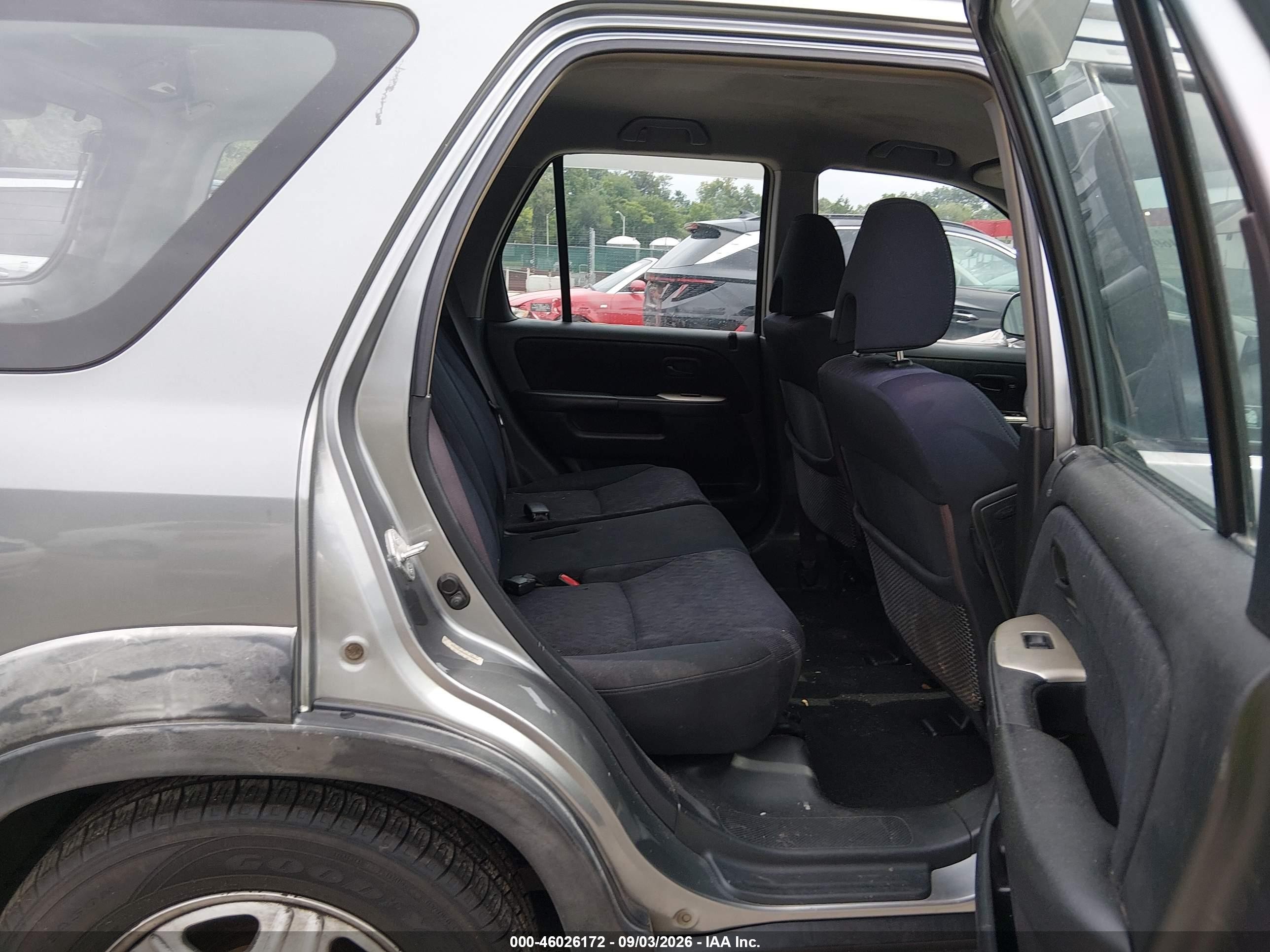 2006 Honda Cr-v Lx Серый vin: SHSRD68596U405954
