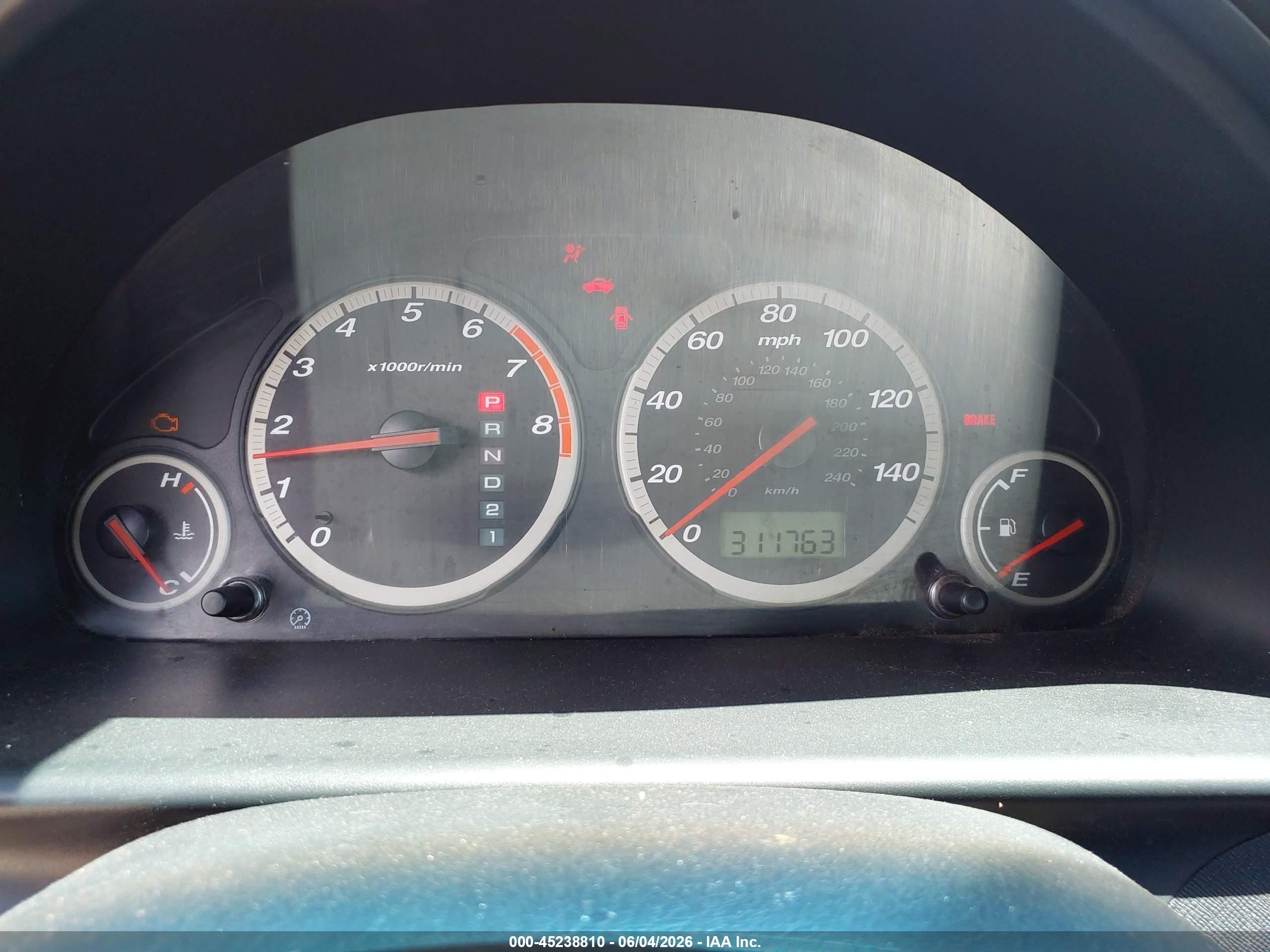 2006 Honda Cr-v Lx Серый vin: SHSRD685X6U400567