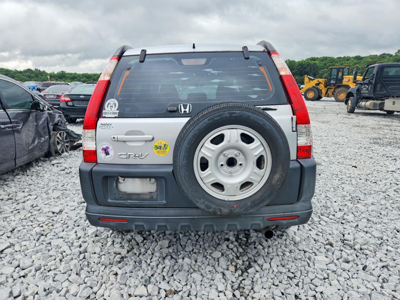2006 Honda Cr-v Lx Silver vin: SHSRD685X6U401587