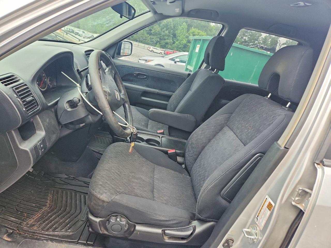 2006 Honda Cr-v Lx Silver vin: SHSRD685X6U401587