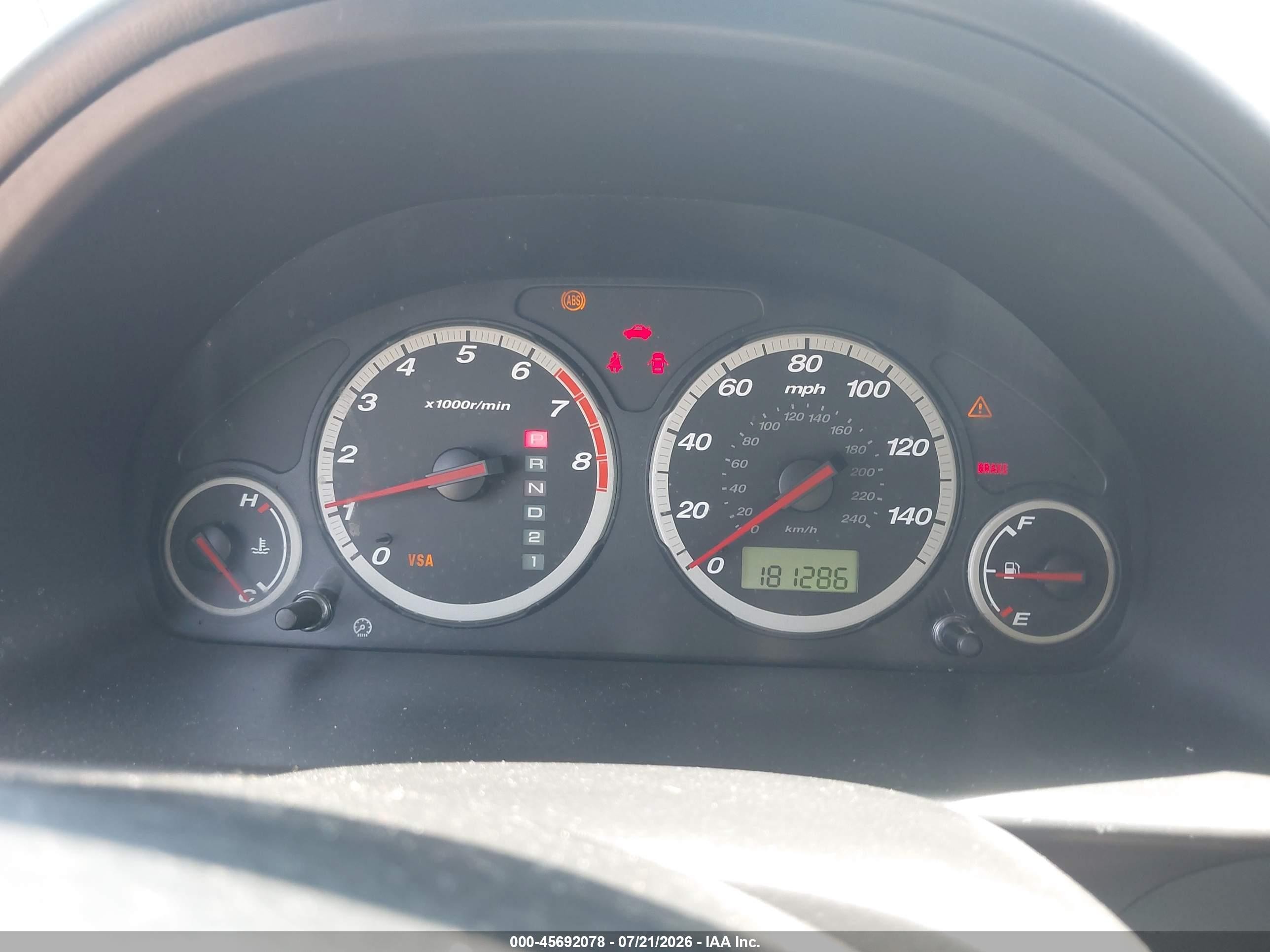 2006 Honda Cr-v Lx Silver vin: SHSRD685X6U402433