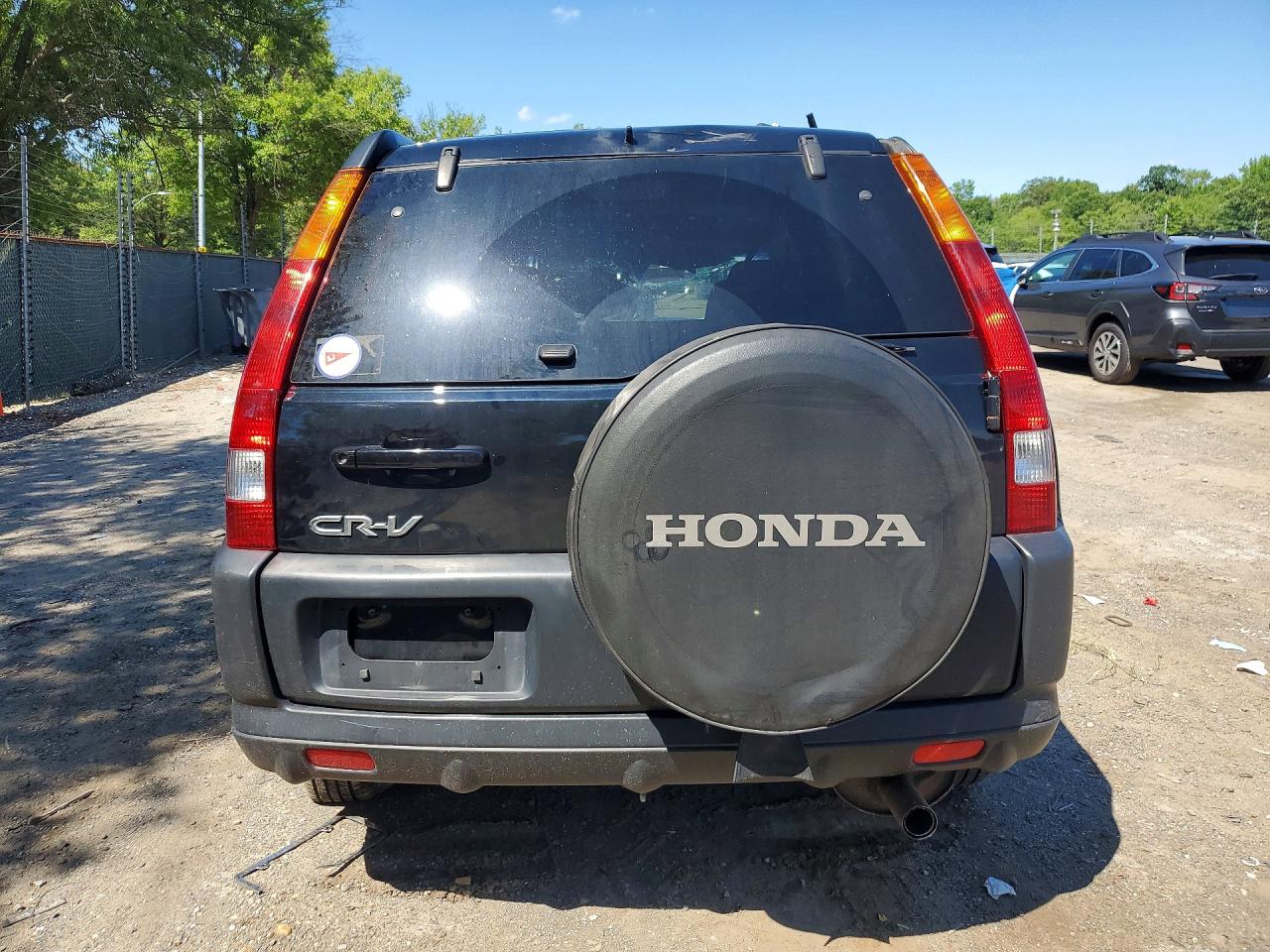2003 Honda Cr-v Ex Black vin: SHSRD77833U153244