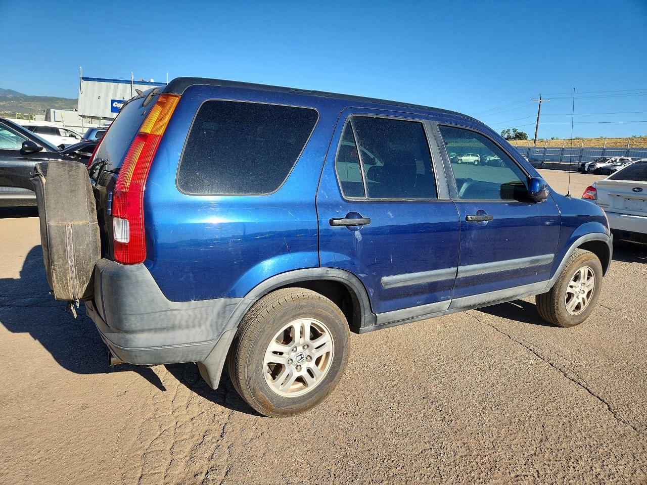 2003 Honda Cr-v Ex Синий vin: SHSRD77843U101878