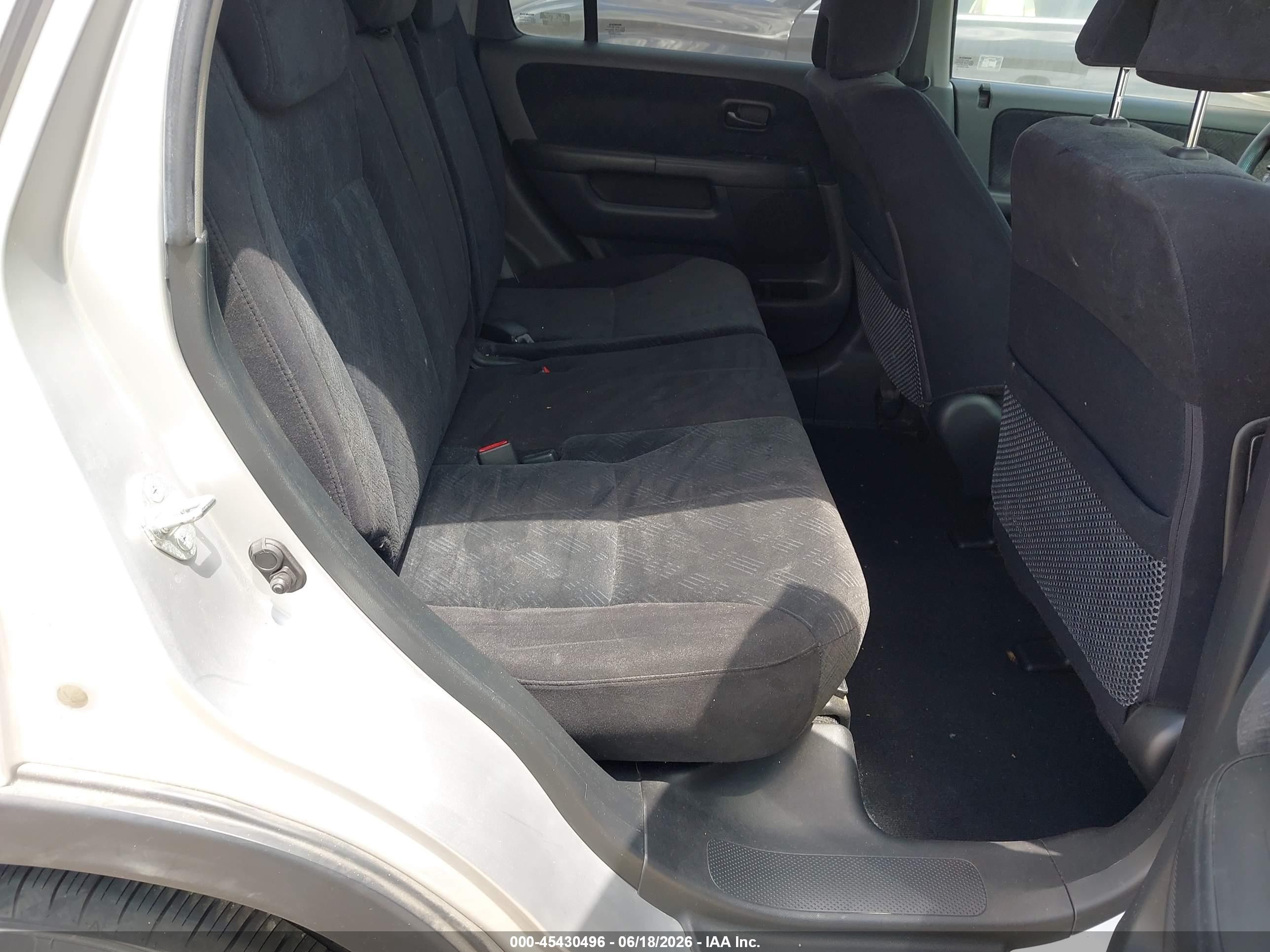 2006 Honda Cr-v Ex Silver vin: SHSRD77846U414417