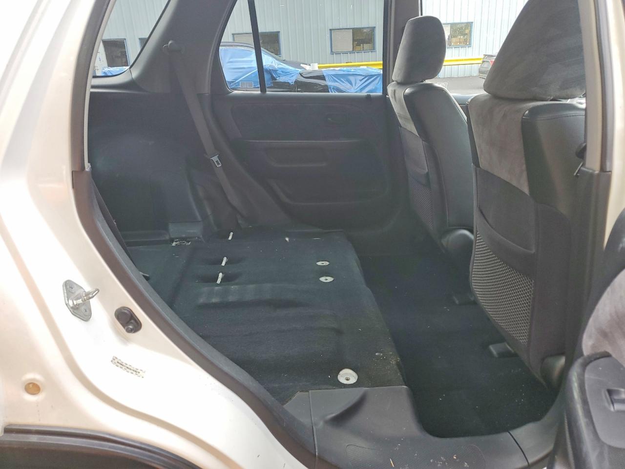 2003 Honda Cr-v Ex White vin: SHSRD77853U153519