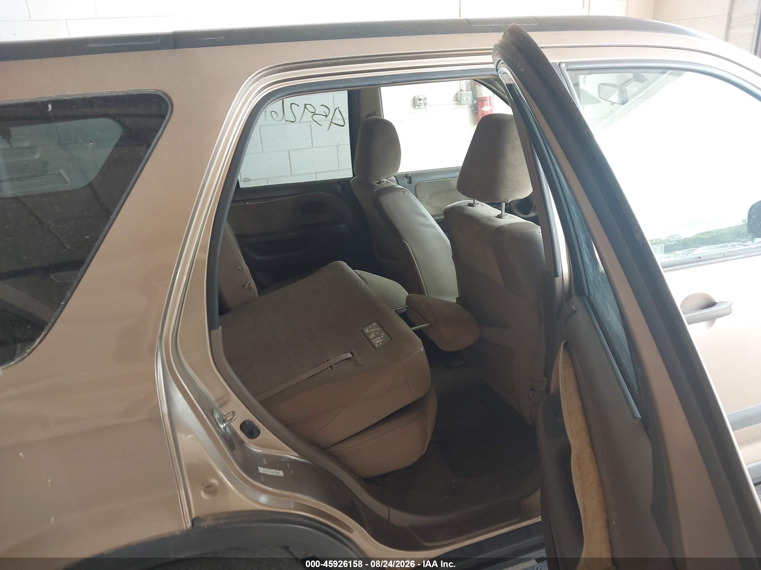 2003 Honda Cr-v Ex Коричневый vin: SHSRD778X3U128485