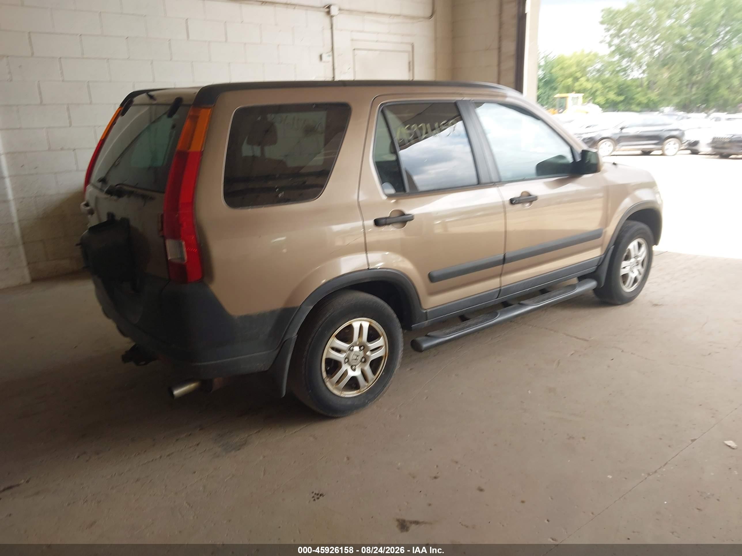 2003 Honda Cr-v Ex Коричневый vin: SHSRD778X3U128485