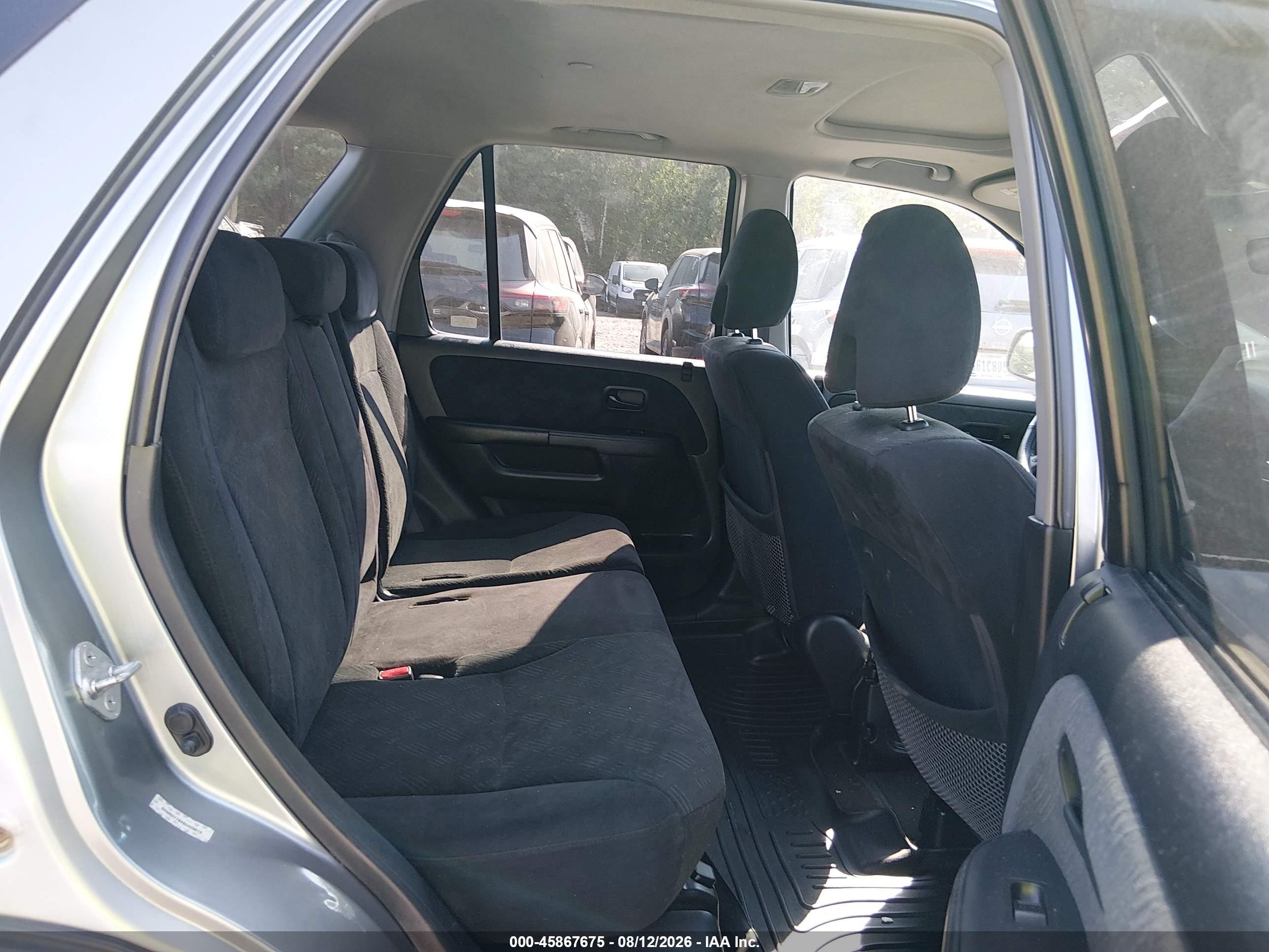 2006 Honda Cr-v Ex Silver vin: SHSRD778X6U420013