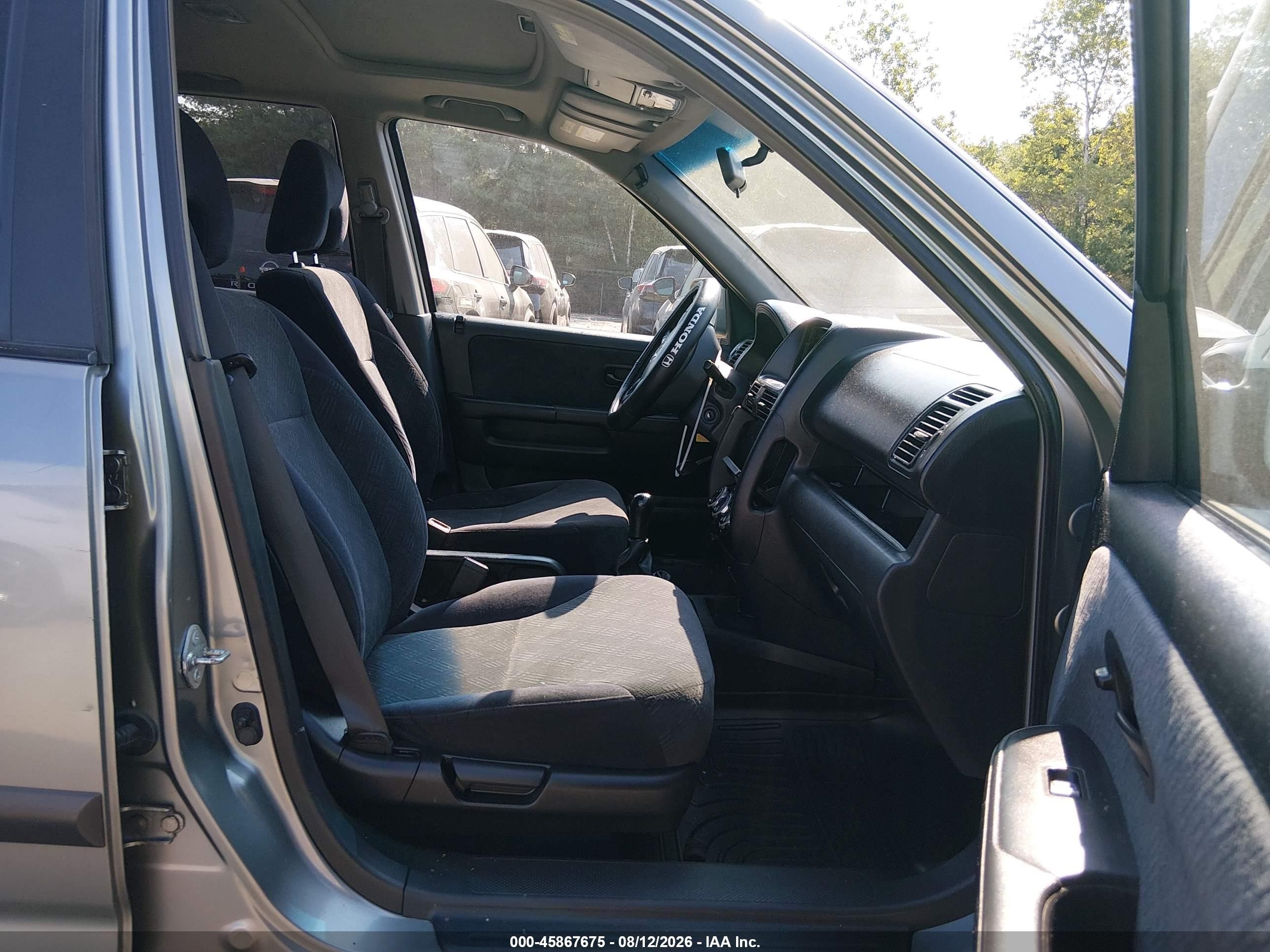 2006 Honda Cr-v Ex Silver vin: SHSRD778X6U420013