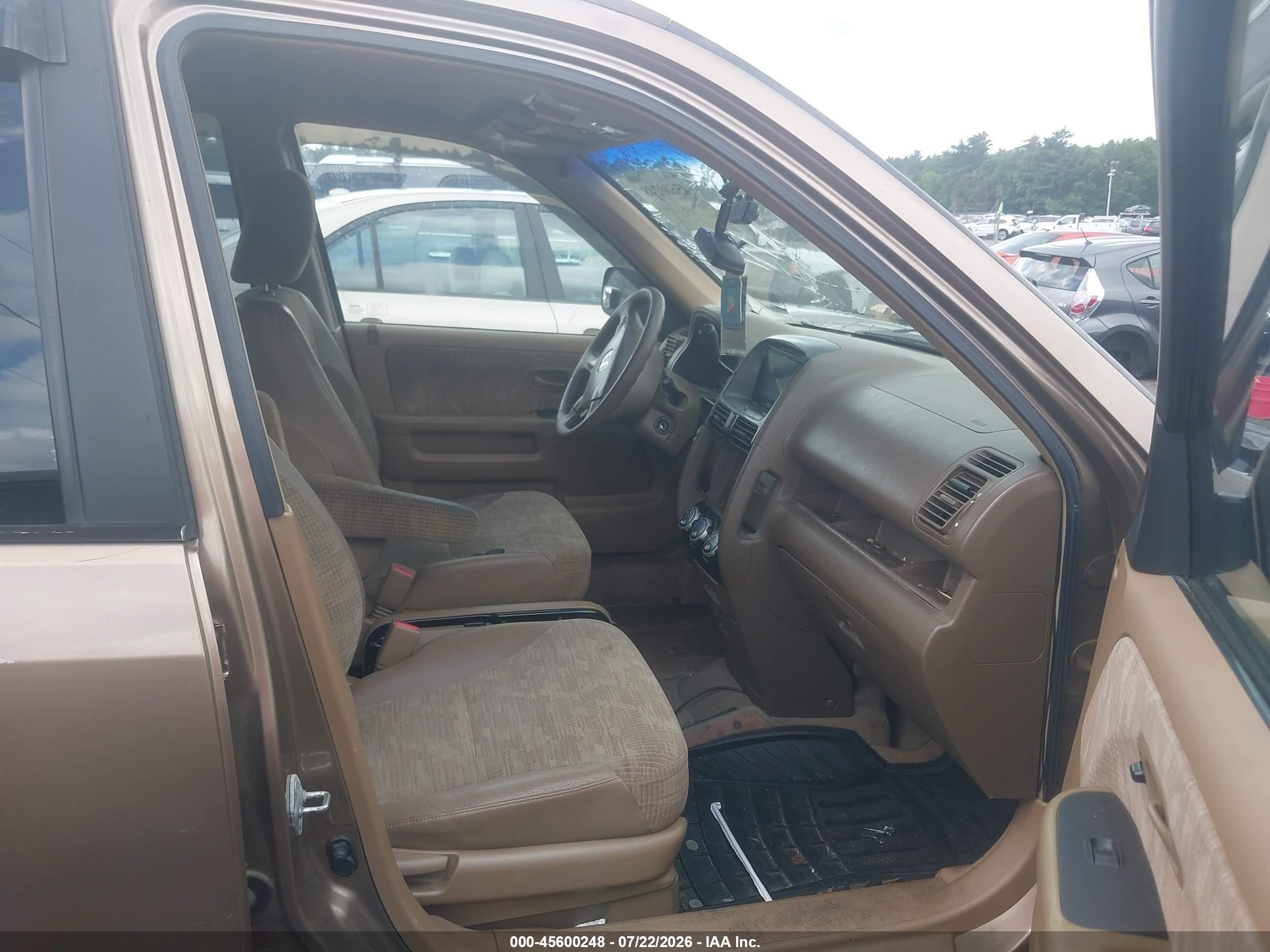 2004 Honda Cr-v Lx Gold vin: SHSRD78404U212554