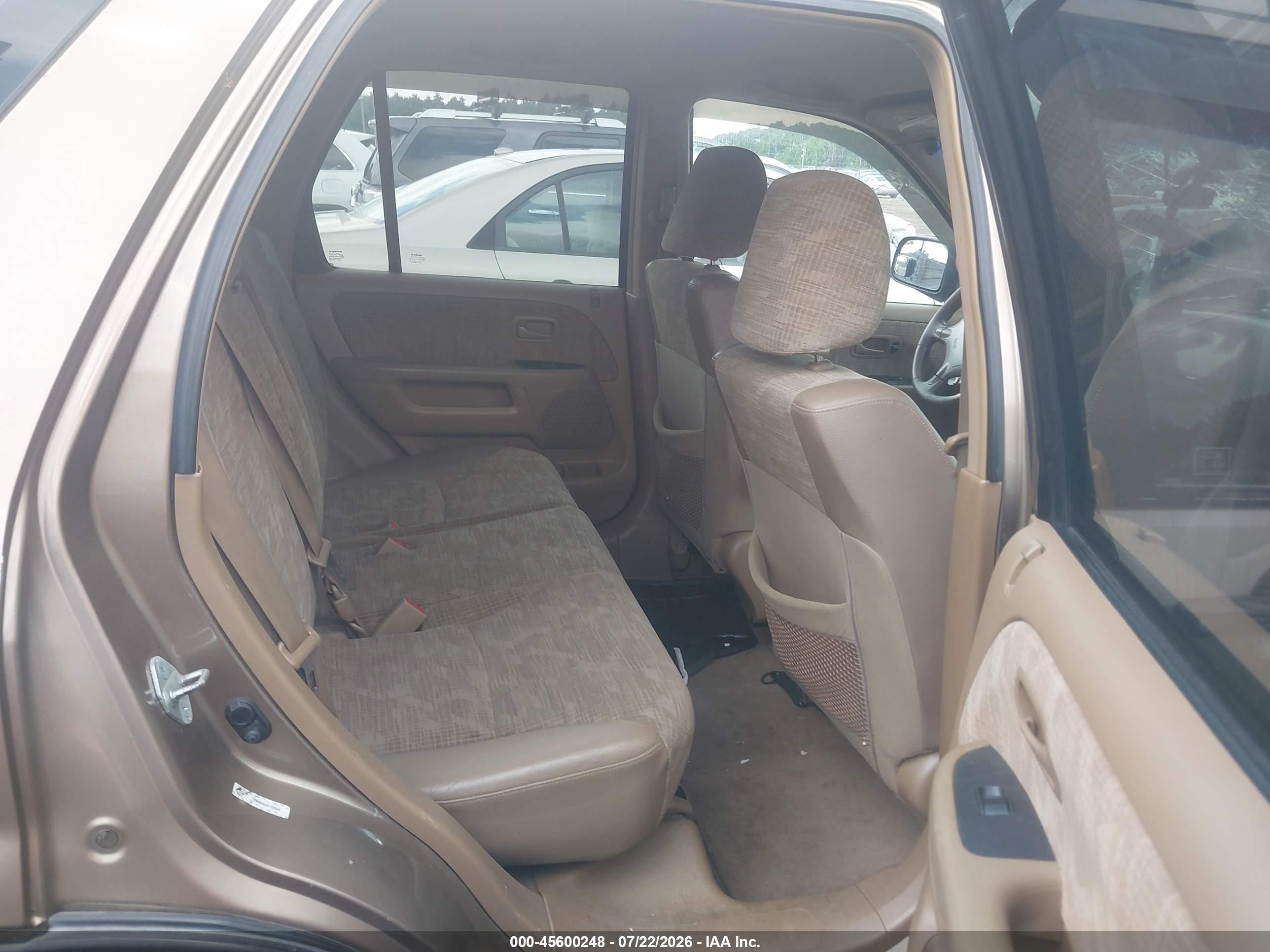 2004 Honda Cr-v Lx Gold vin: SHSRD78404U212554