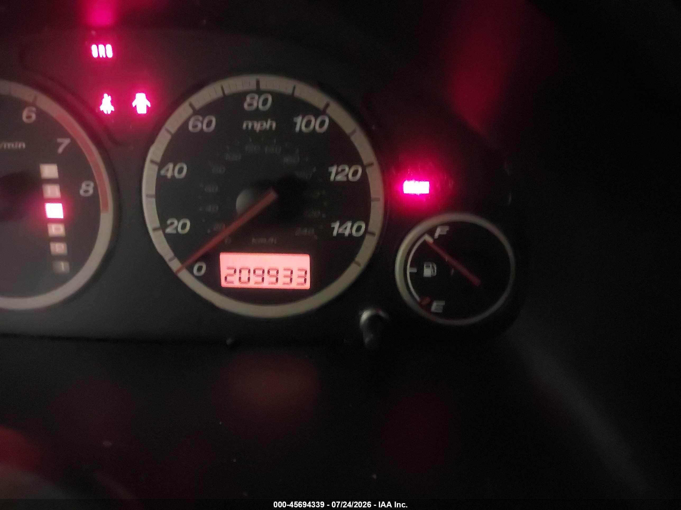 2003 Honda Cr-v Lx White vin: SHSRD78413U125485