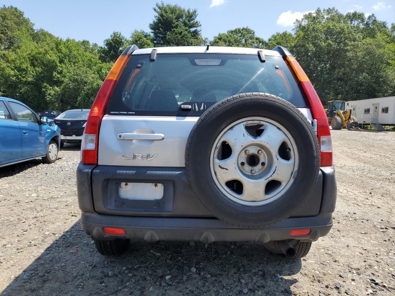 2004 Honda Cr-v Lx Серебряный vin: SHSRD78424U234054