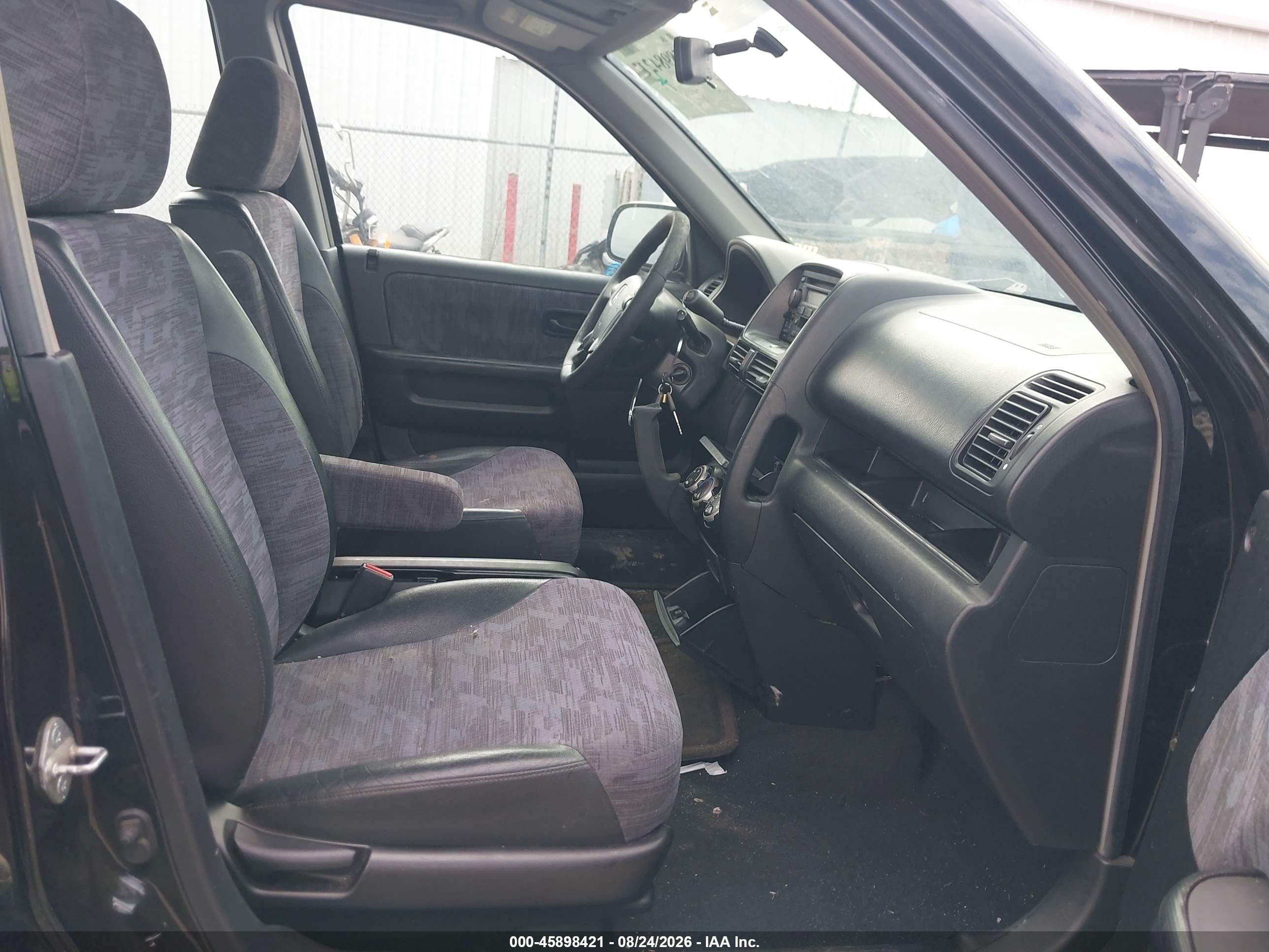 2003 Honda Cr-v Lx Black vin: SHSRD78433U123849