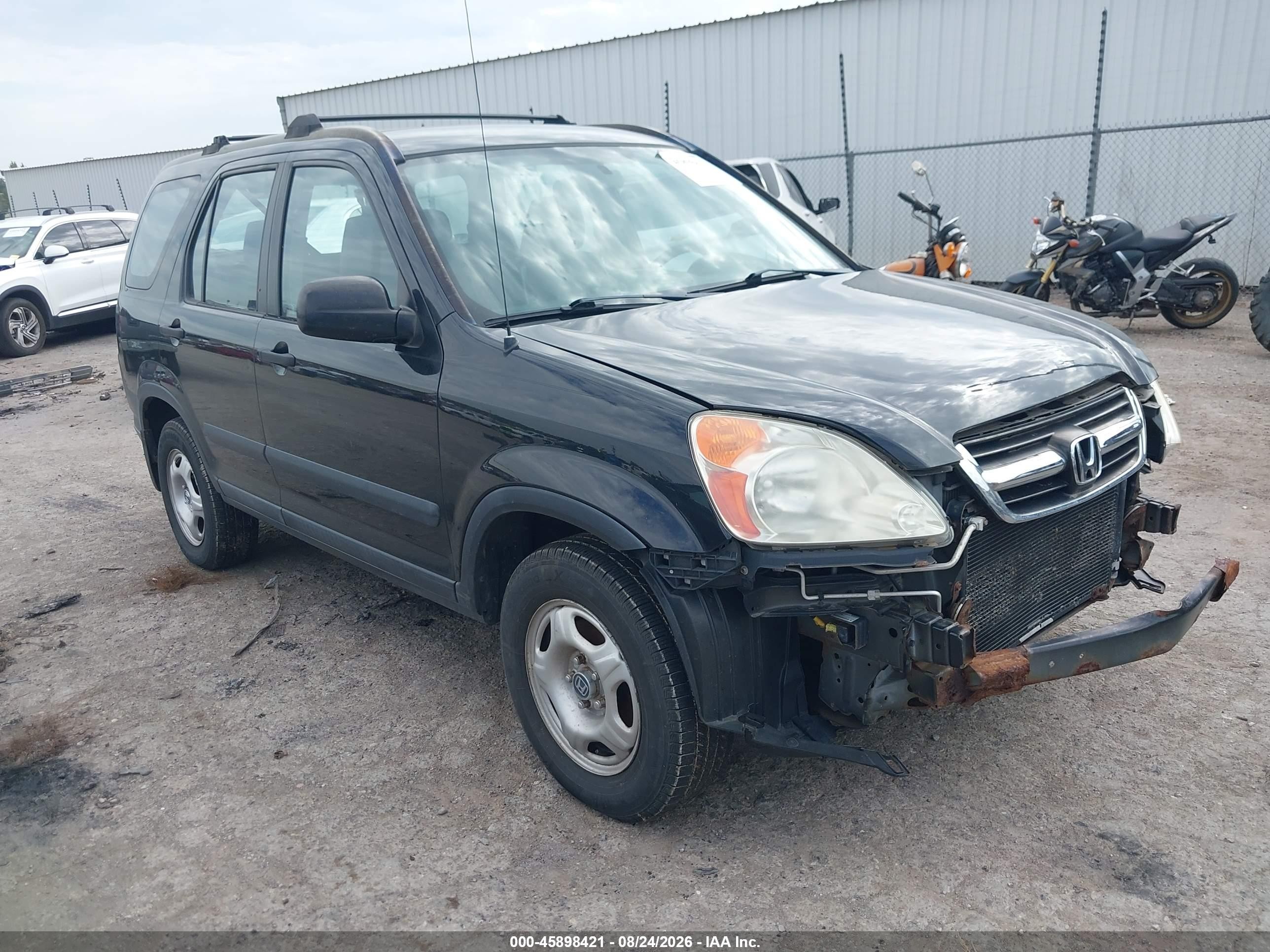 2003 Honda Cr-v Lx Black vin: SHSRD78433U123849