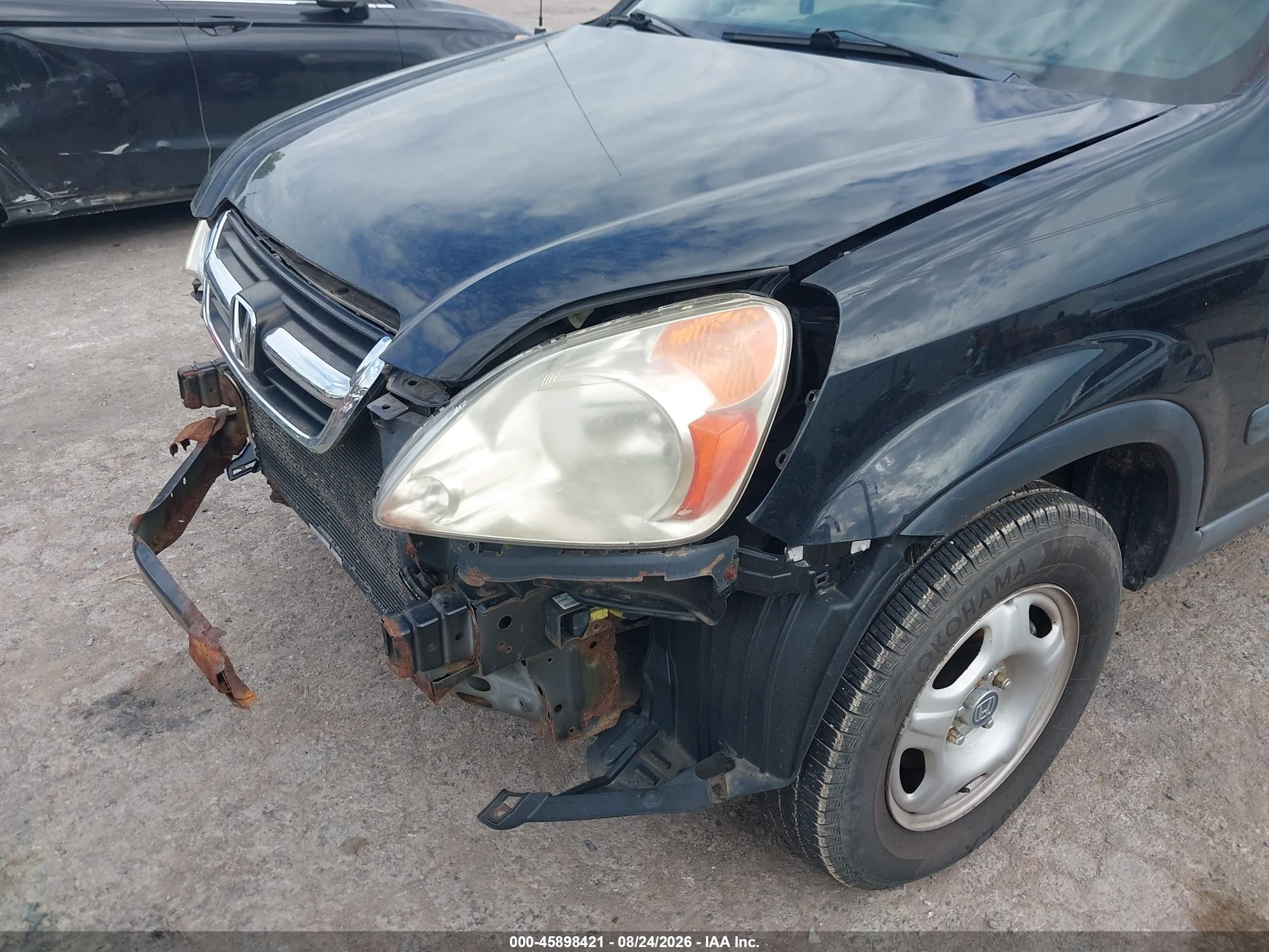 2003 Honda Cr-v Lx Black vin: SHSRD78433U123849