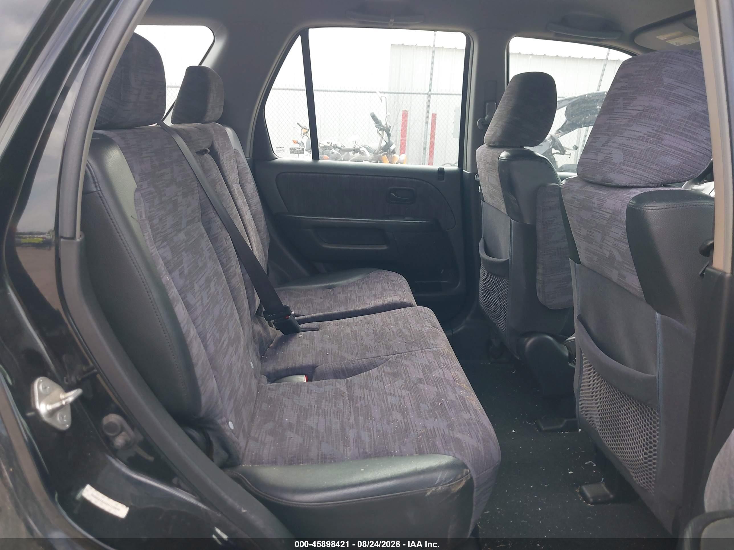 2003 Honda Cr-v Lx Black vin: SHSRD78433U123849