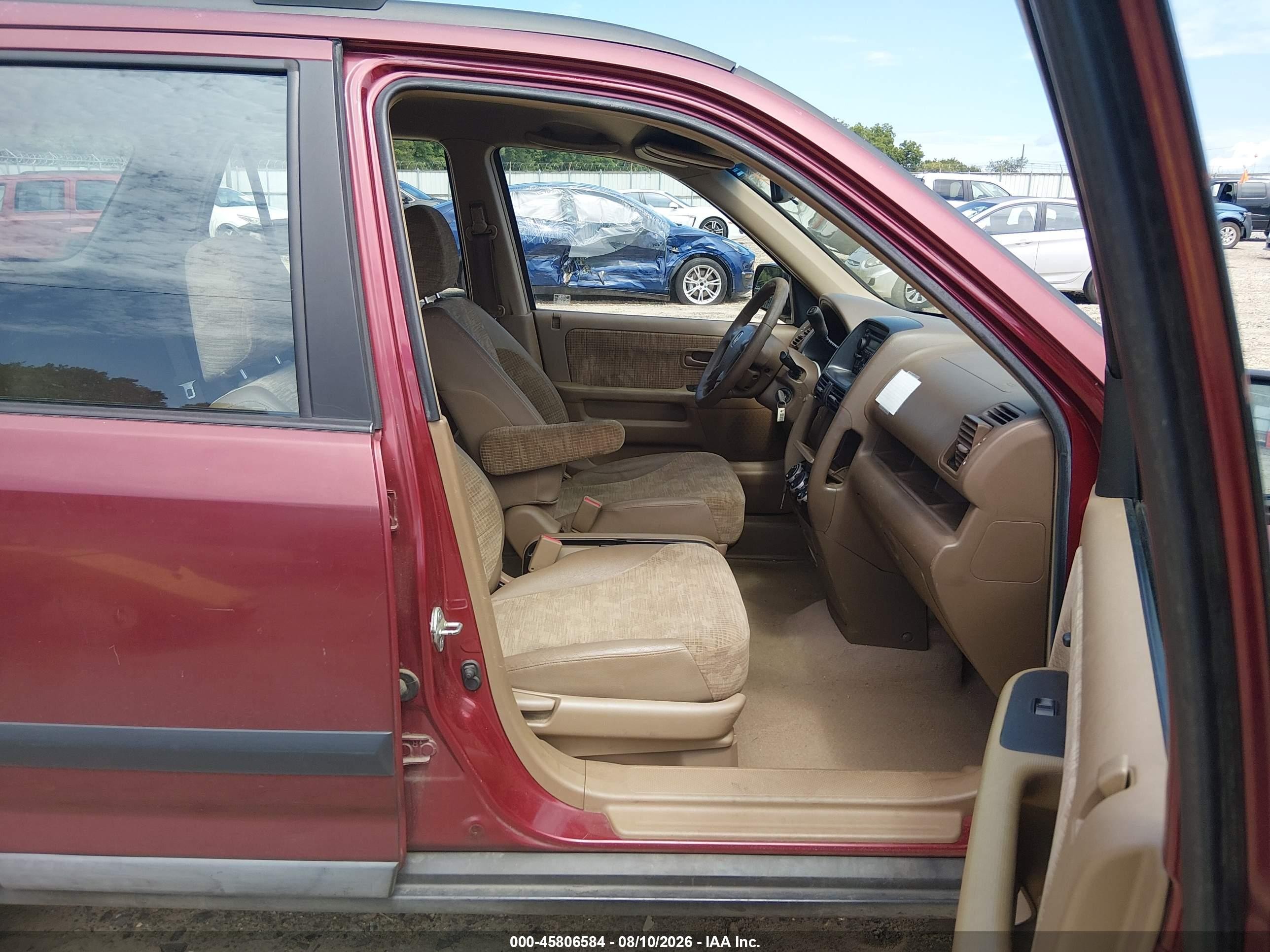 2004 Honda Cr-v Lx Красный vin: SHSRD78474U228718