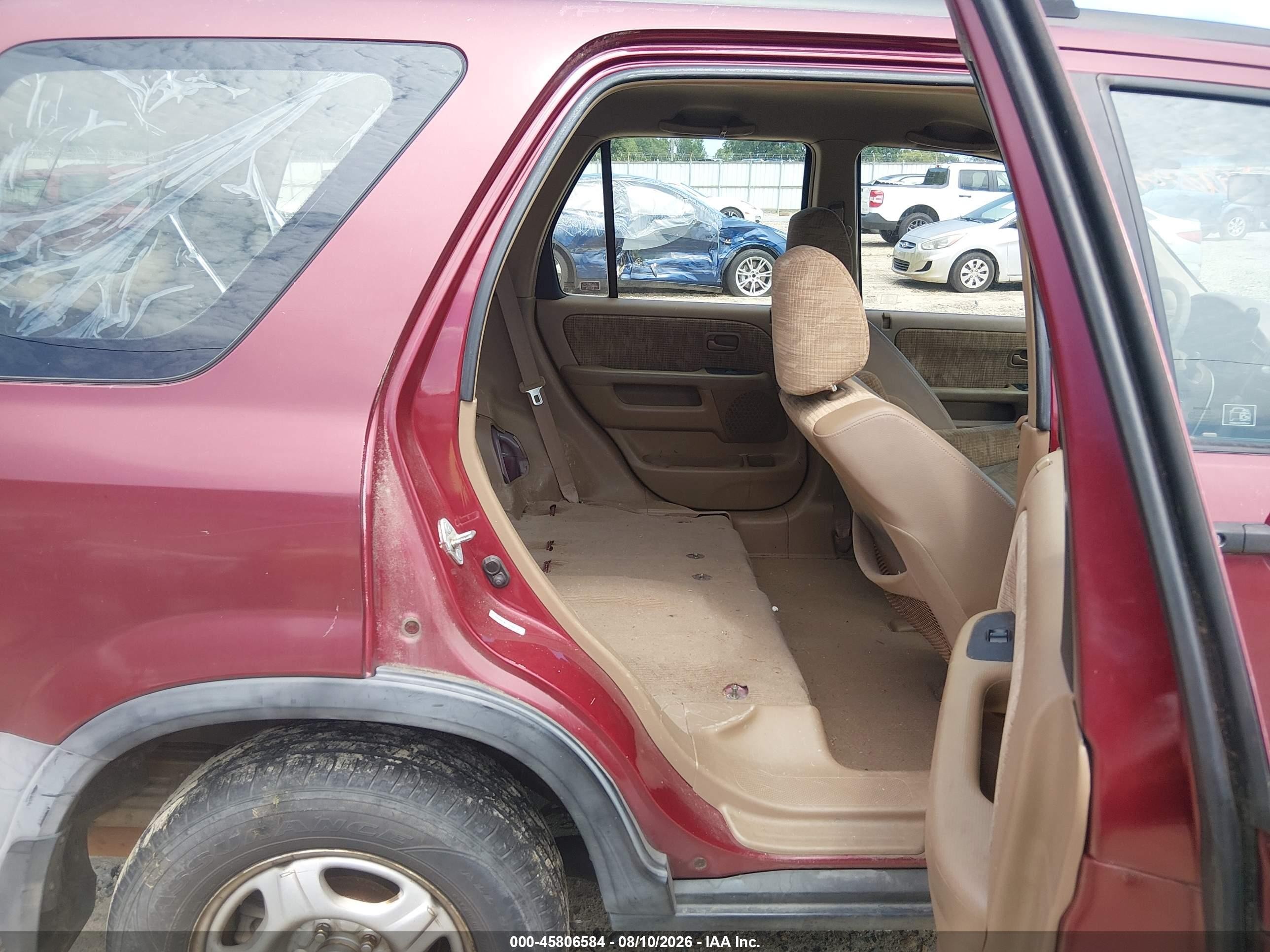 2004 Honda Cr-v Lx Красный vin: SHSRD78474U228718