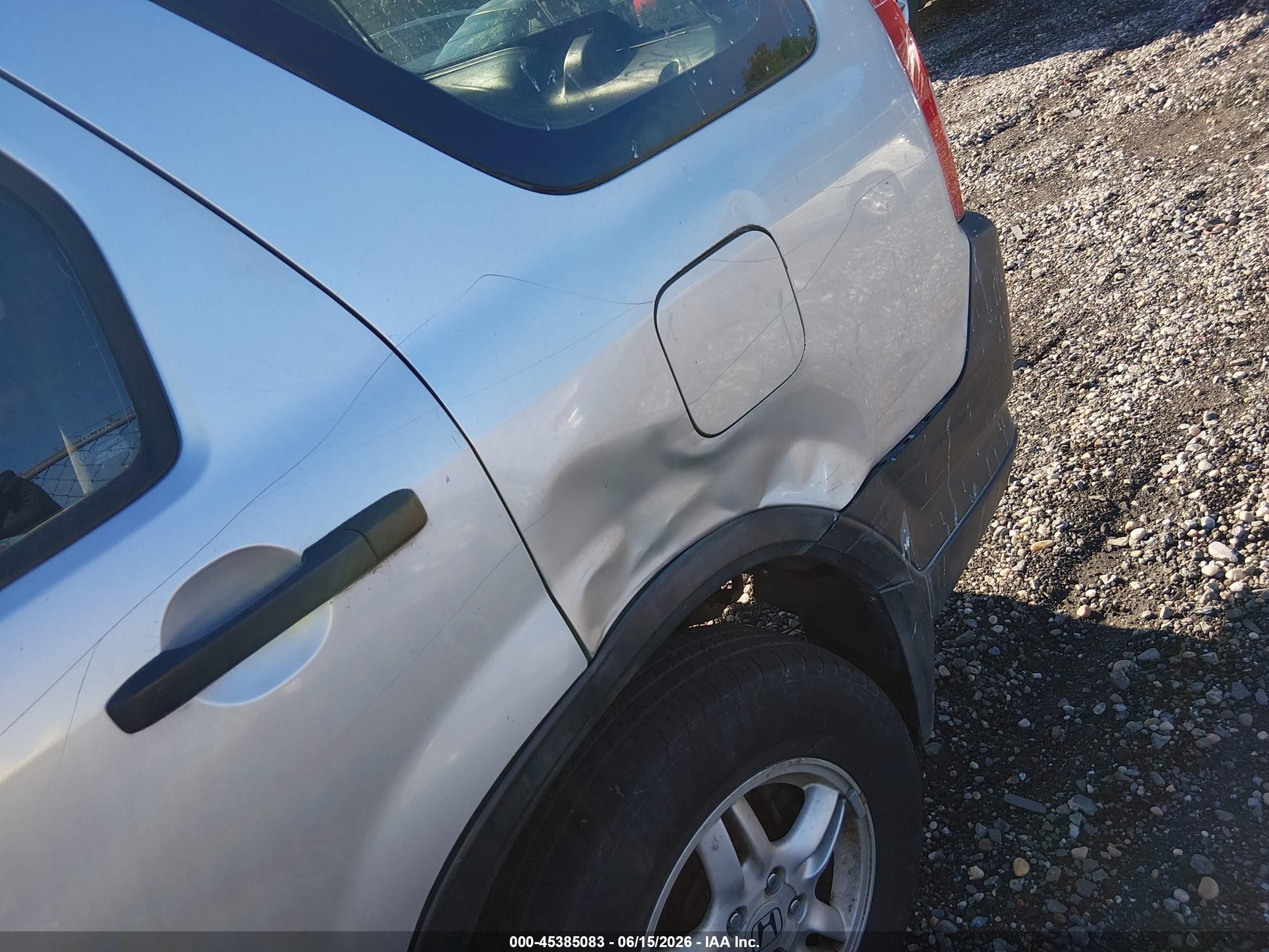 2004 Honda Cr-v Lx Gray vin: SHSRD78484U242983