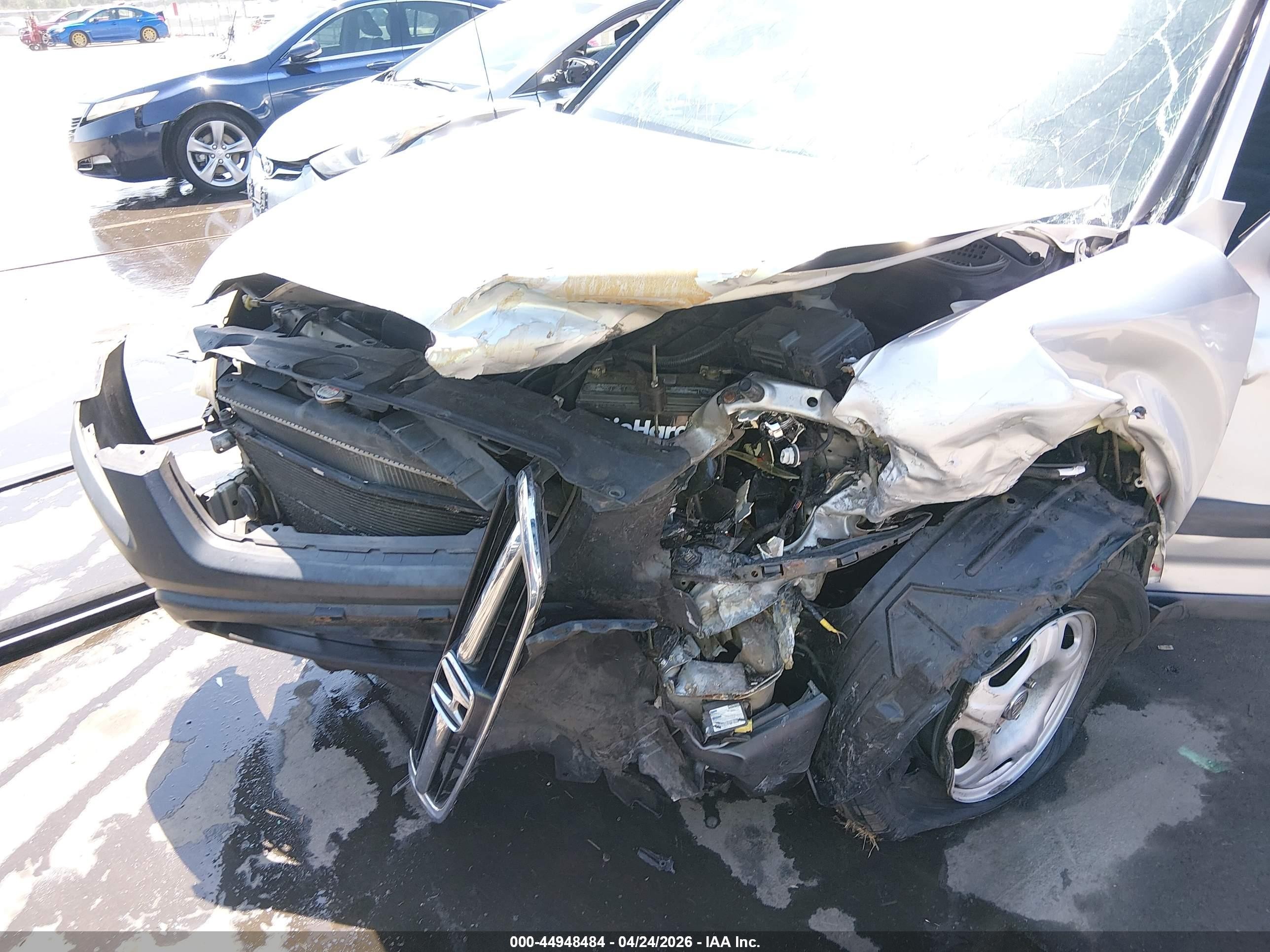 2002 Honda Cr-v Lx Silver vin: SHSRD78492U012429
