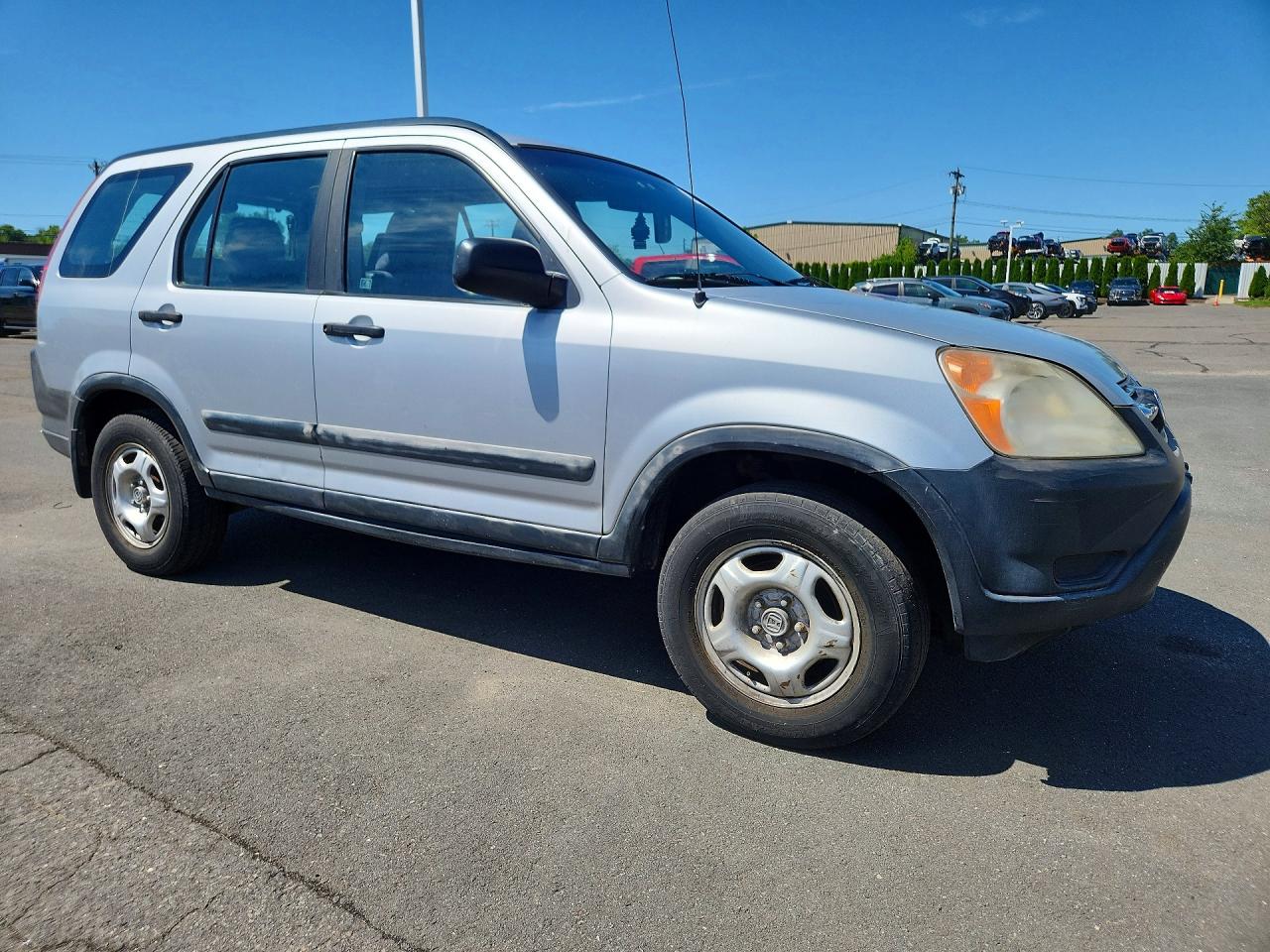 2003 Honda Cr-v Lx Silver vin: SHSRD784X3U111102