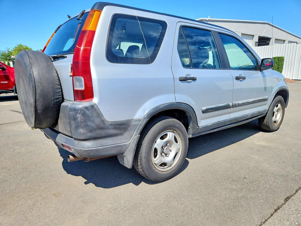 2003 Honda Cr-v Lx Silver vin: SHSRD784X3U111102