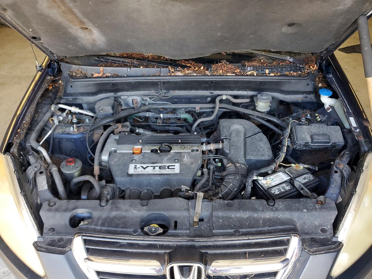 2003 Honda Cr-v Lx Blue vin: SHSRD784X3U148358