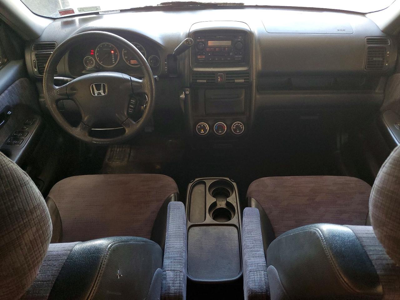 2003 Honda Cr-v Lx Blue vin: SHSRD784X3U148358