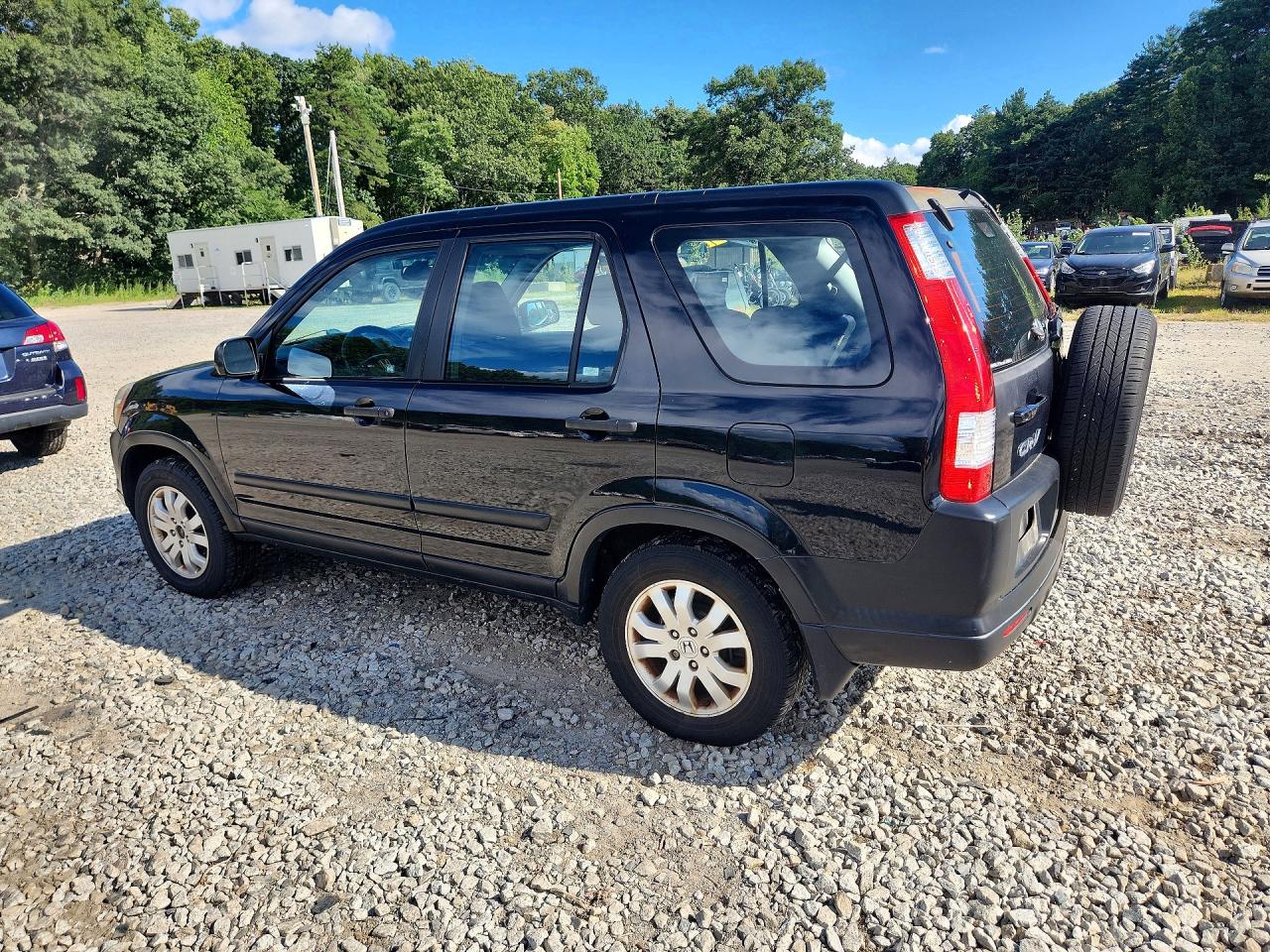 2006 Honda Cr-v Lx Black vin: SHSRD78506U428822
