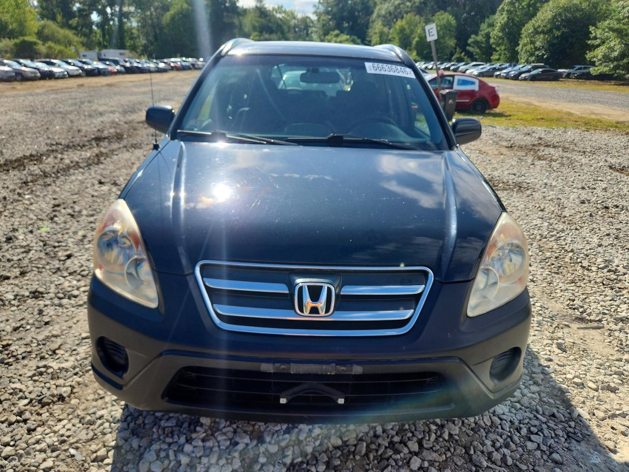 2006 Honda Cr-v Lx Black vin: SHSRD78506U428822