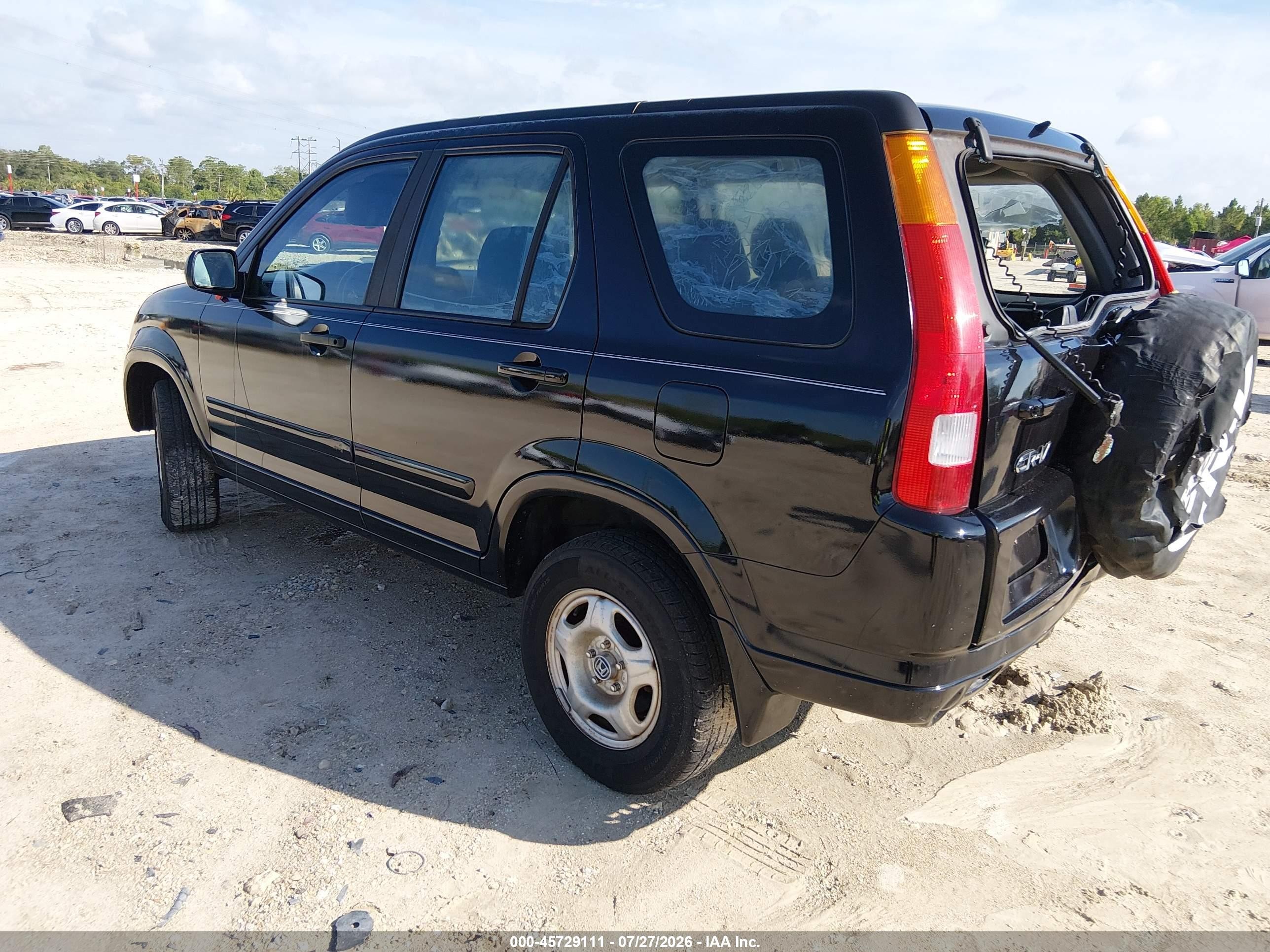 2003 Honda Cr-v Lx Gray vin: SHSRD78533U156973