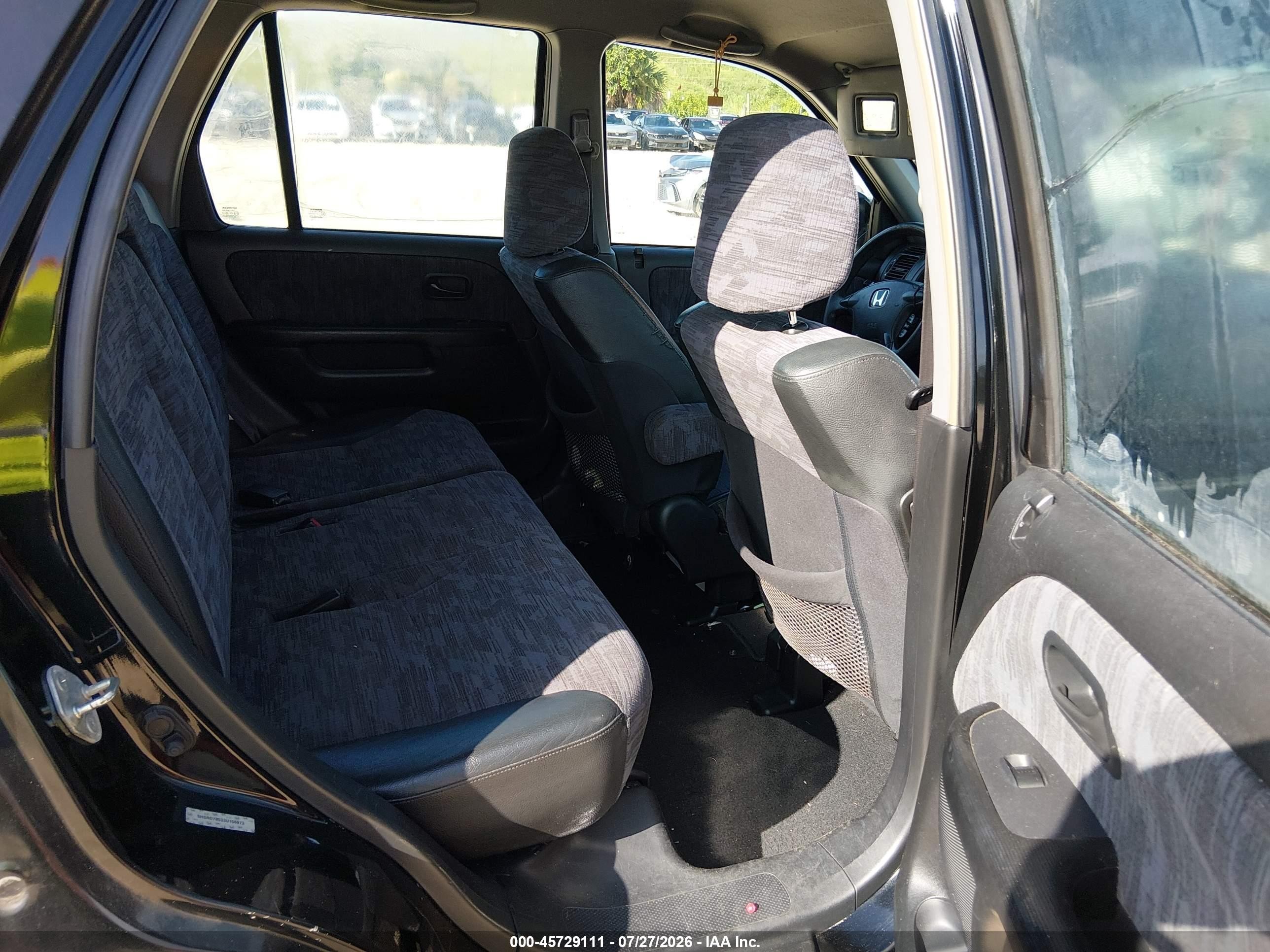 2003 Honda Cr-v Lx Gray vin: SHSRD78533U156973