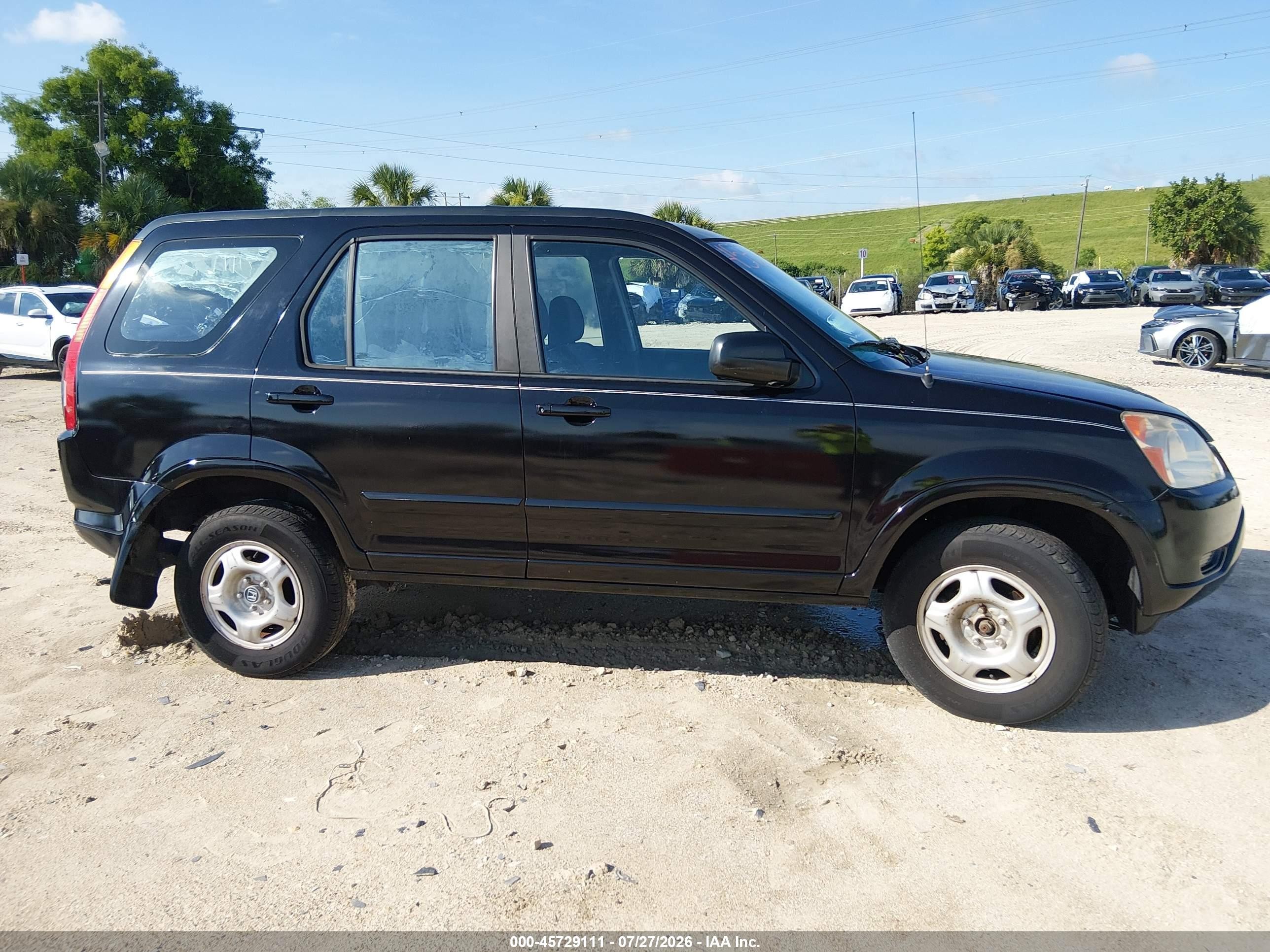 2003 Honda Cr-v Lx Gray vin: SHSRD78533U156973