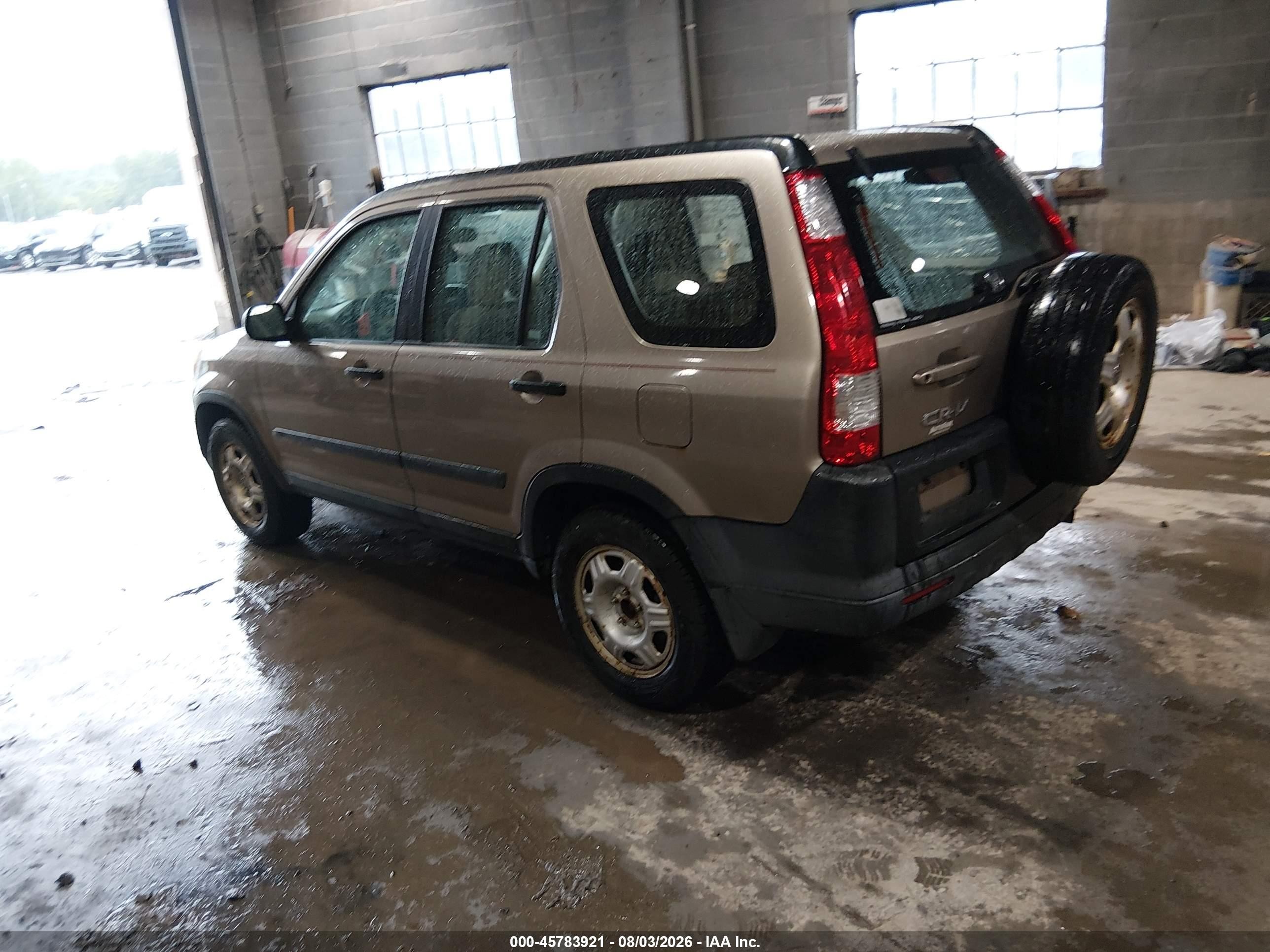 2005 Honda Cr-v Lx Tan vin: SHSRD78545U319746
