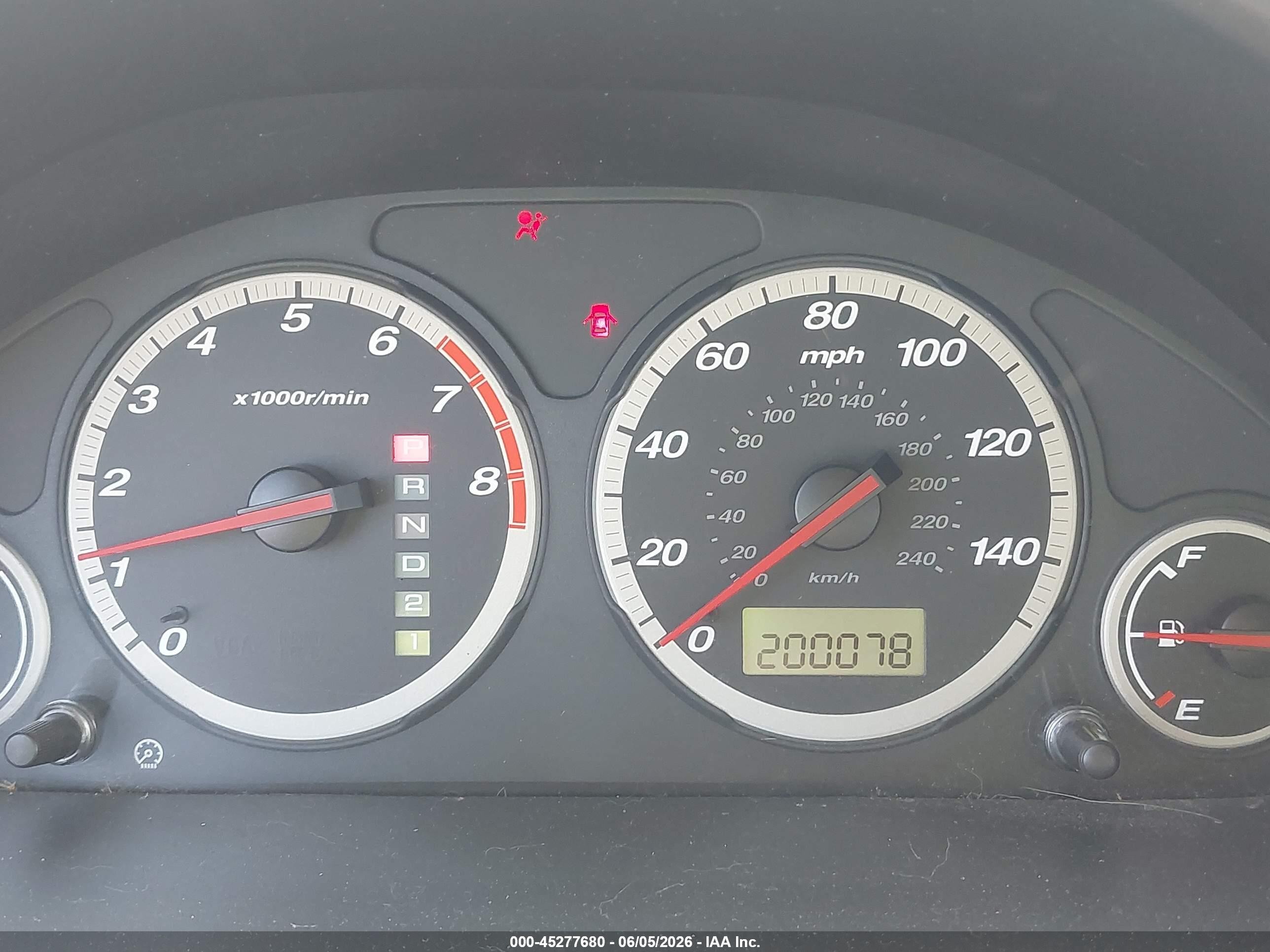 2005 Honda Cr-v Lx Красный vin: SHSRD78555U343263