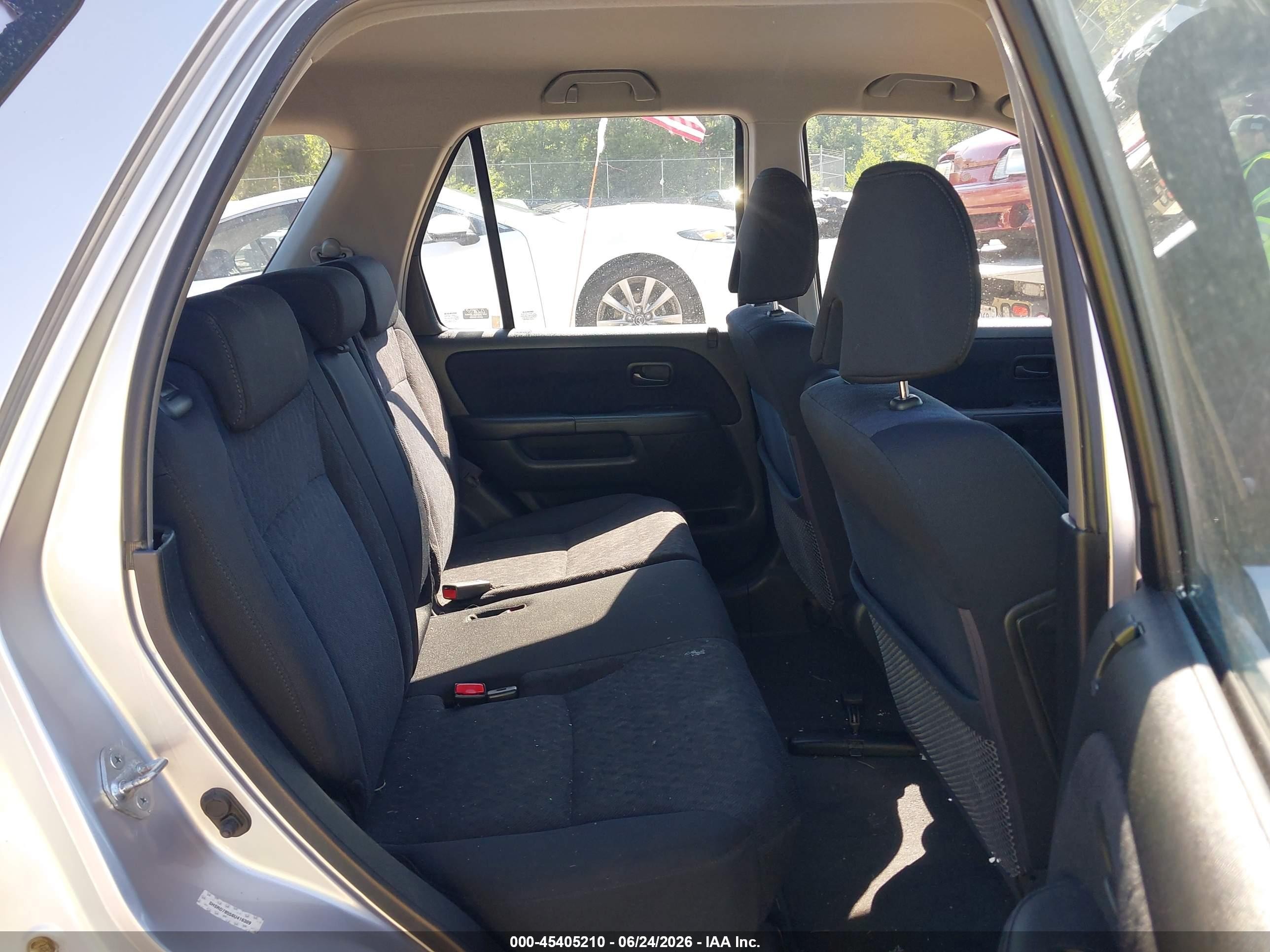 2006 Honda Cr-v Lx Silver vin: SHSRD78556U416309