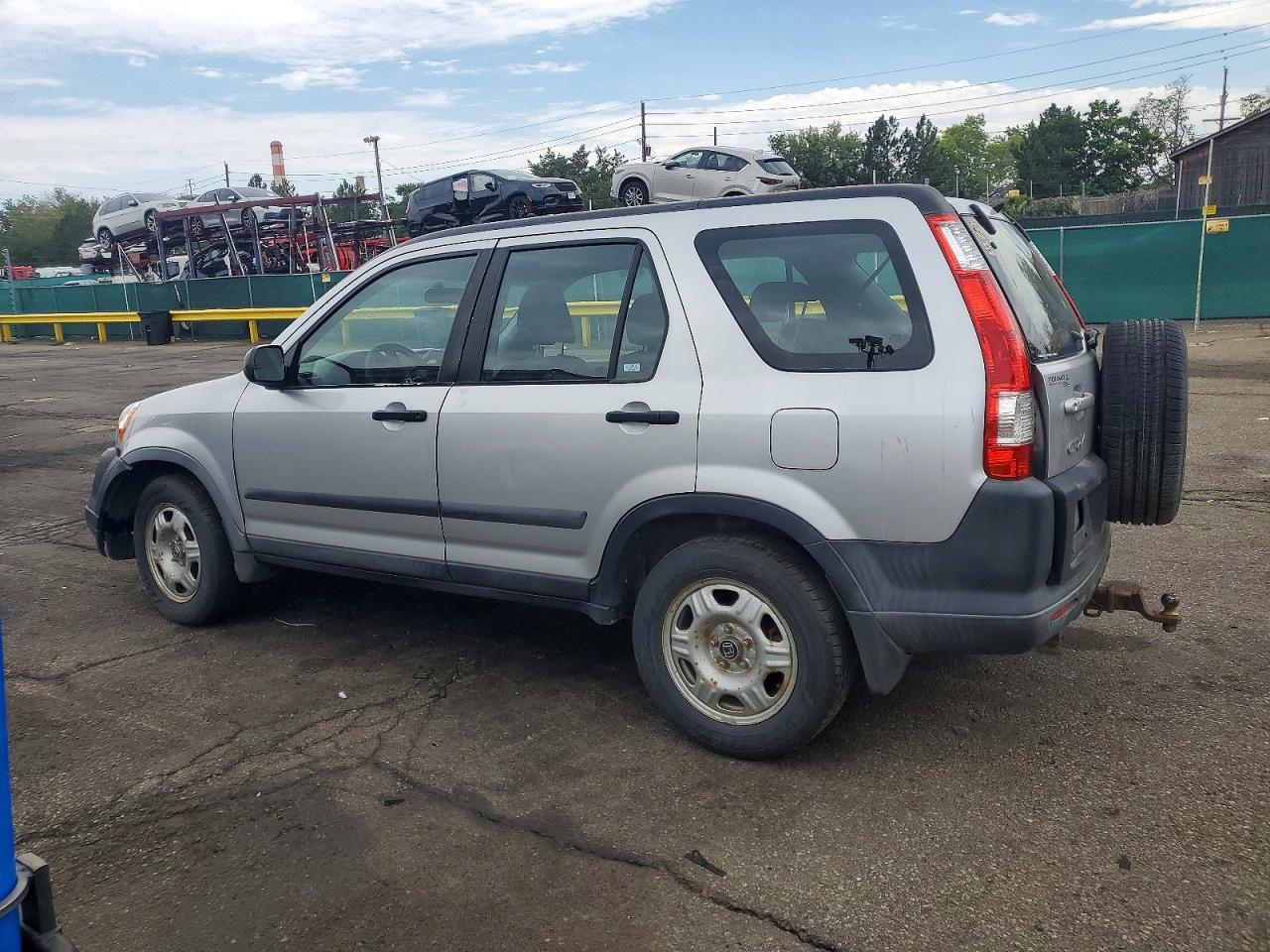 2006 Honda Cr-v Lx Gray vin: SHSRD78556U444823
