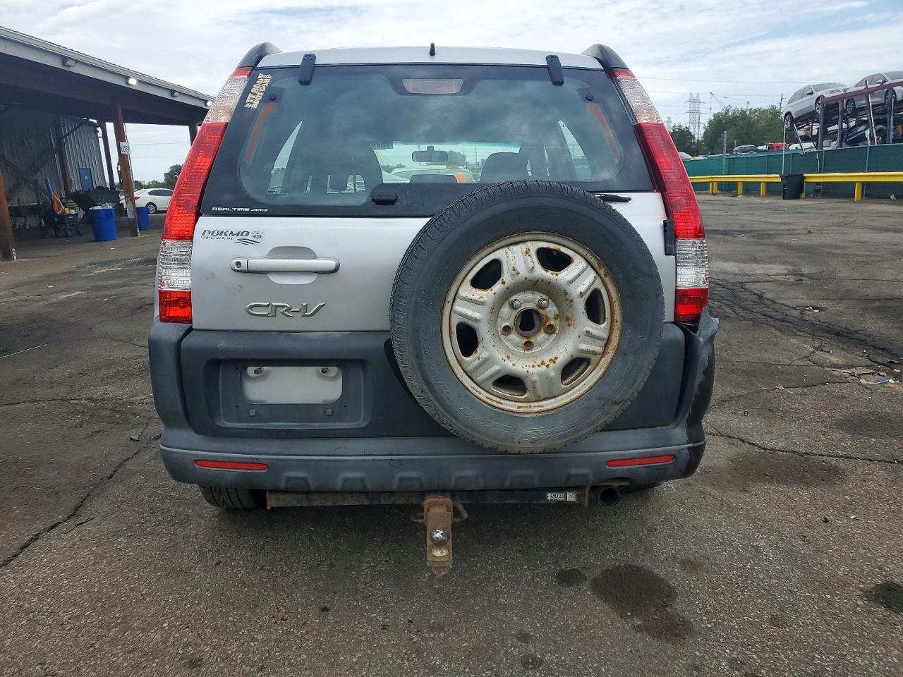 2006 Honda Cr-v Lx Gray vin: SHSRD78556U444823