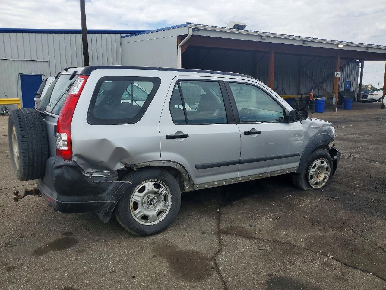 2006 Honda Cr-v Lx Gray vin: SHSRD78556U444823