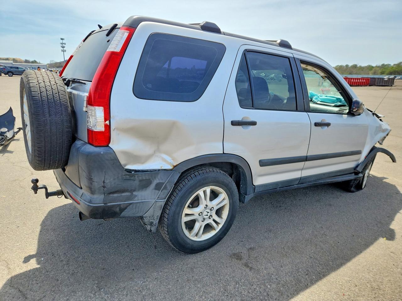 2006 Honda Cr-v Lx Silver vin: SHSRD78566U409031