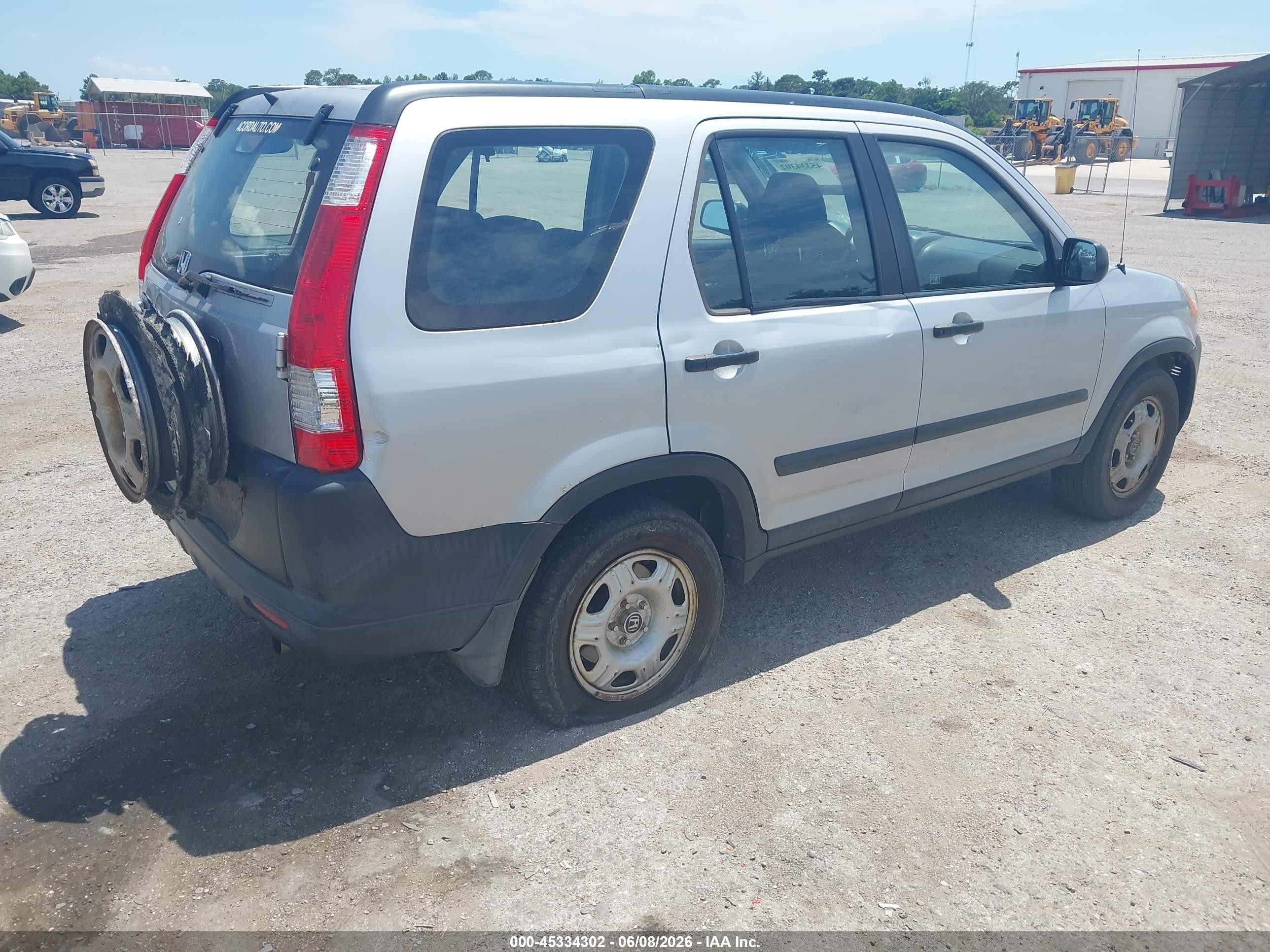 2005 Honda Cr-v Lx Silver vin: SHSRD78575U317165