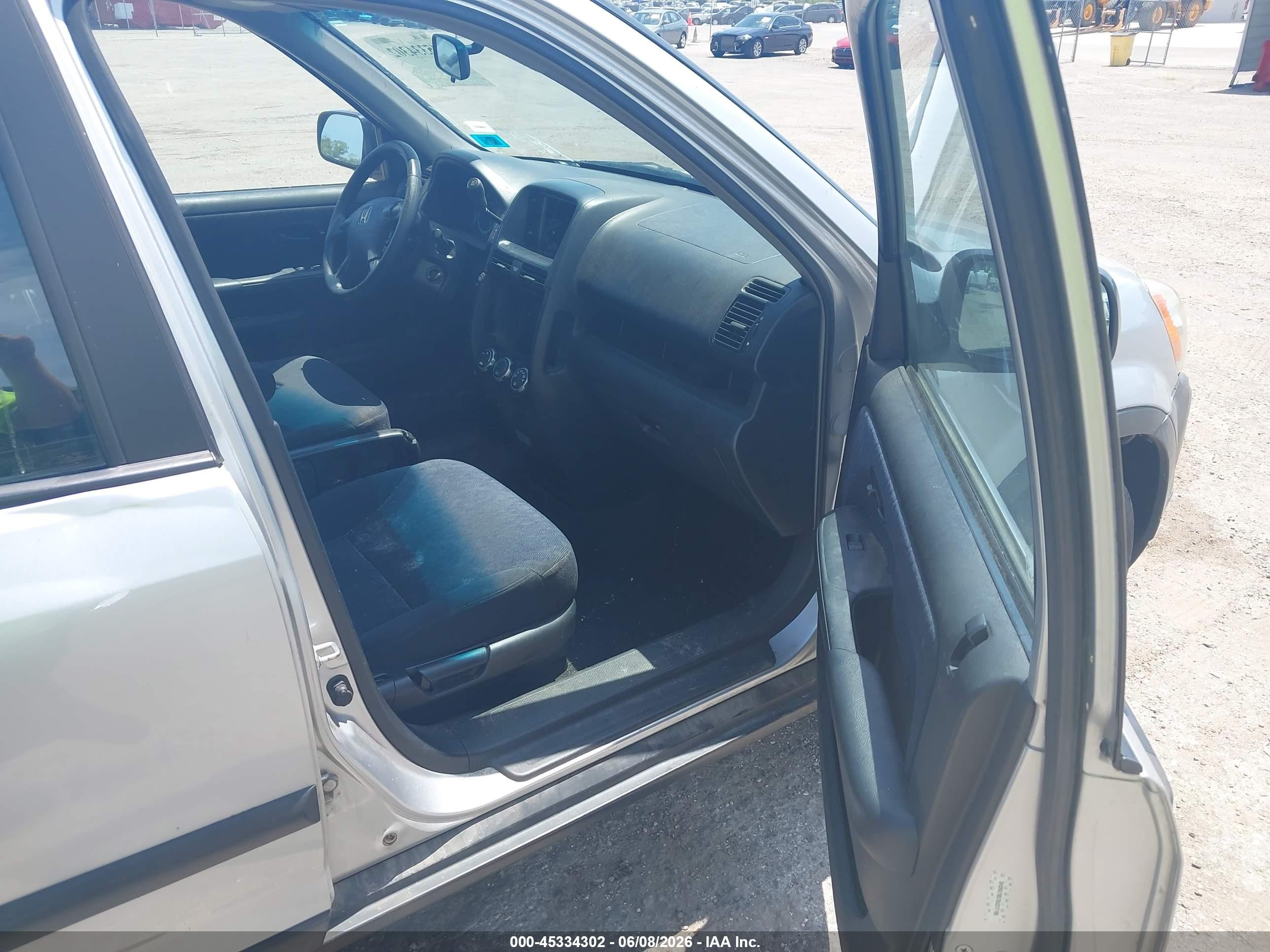 2005 Honda Cr-v Lx Silver vin: SHSRD78575U317165