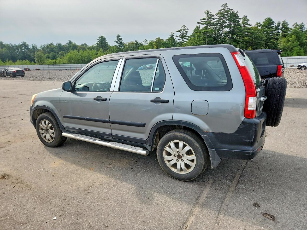 2006 Honda Cr-v Lx Green vin: SHSRD78586U401321