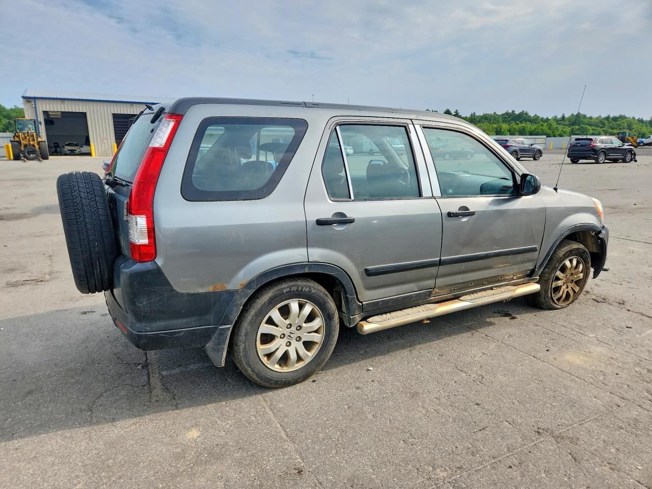 2006 Honda Cr-v Lx Green vin: SHSRD78586U401321